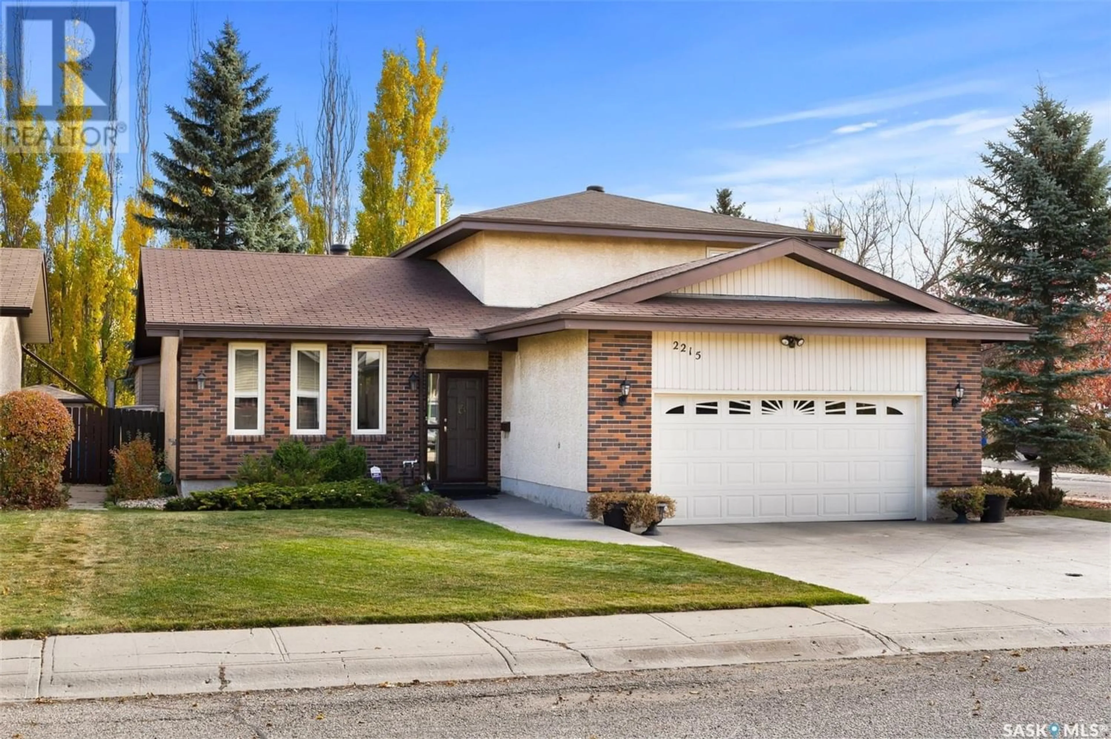 Frontside or backside of a home for 2215 Oddie STREET, Regina Saskatchewan S4V1J2