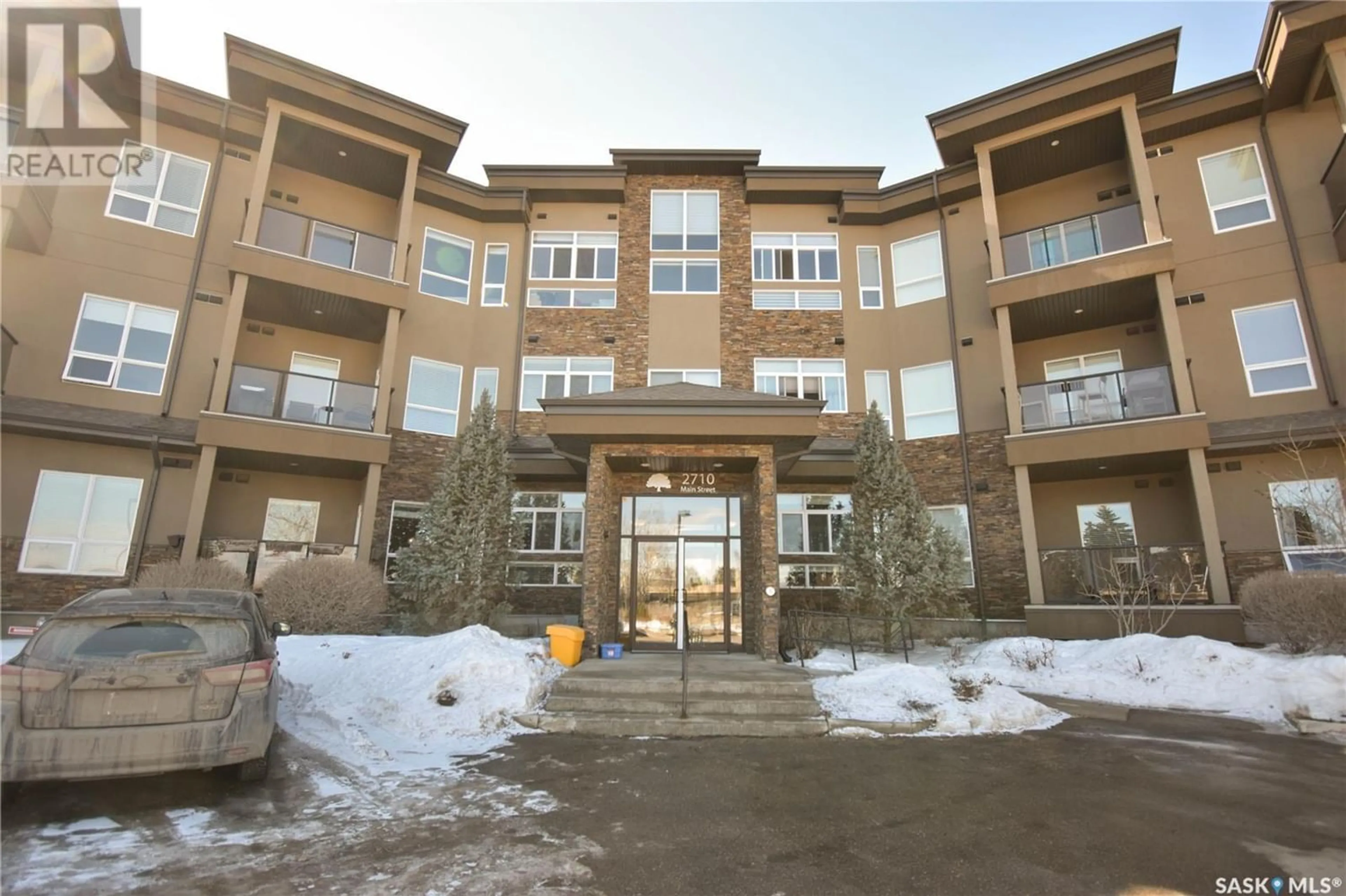 A pic from exterior of the house or condo for 326 2710 Main STREET, Saskatoon Saskatchewan S7H0M3