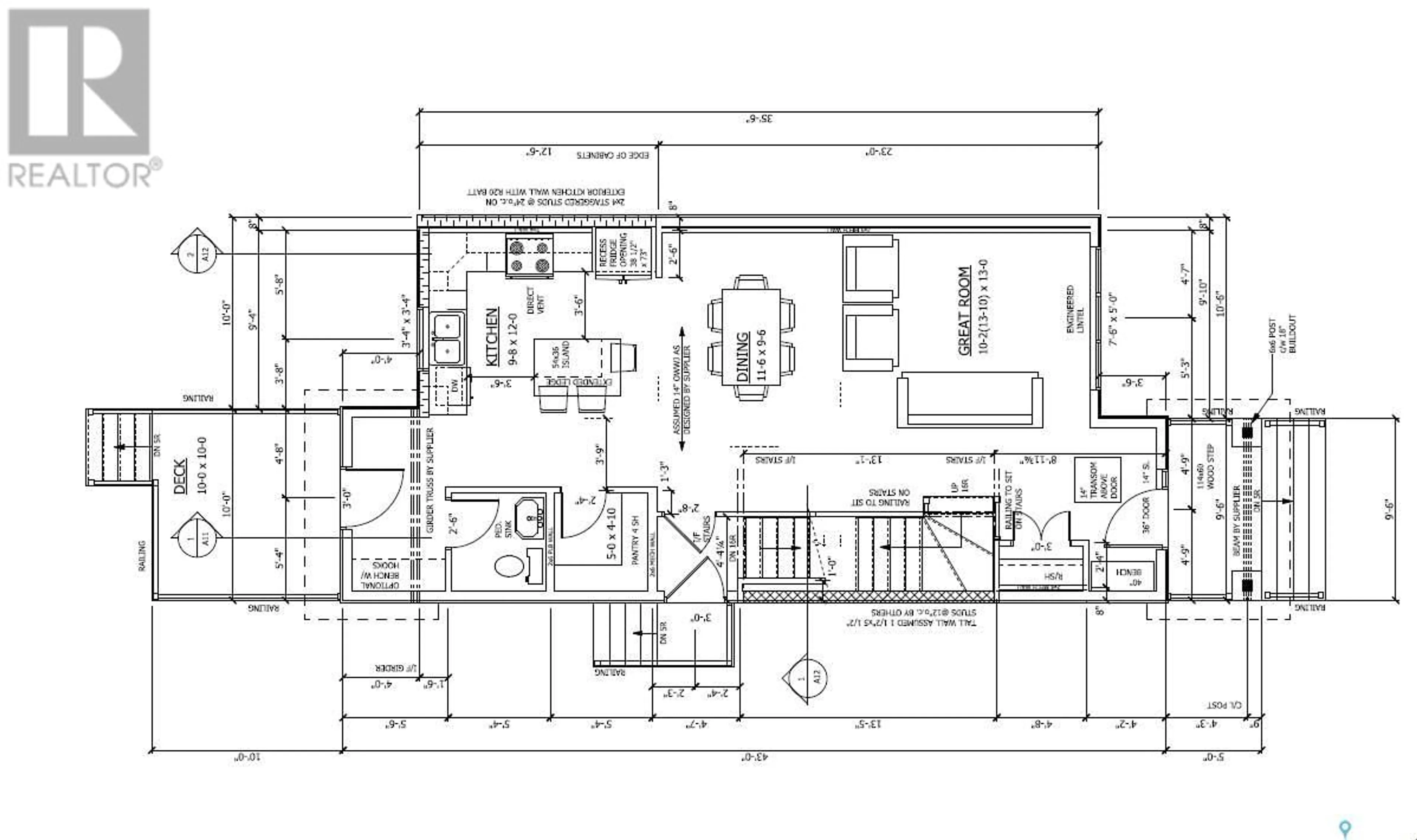 Floor plan for 134 Taube AVENUE, Saskatoon Saskatchewan S7V1L6