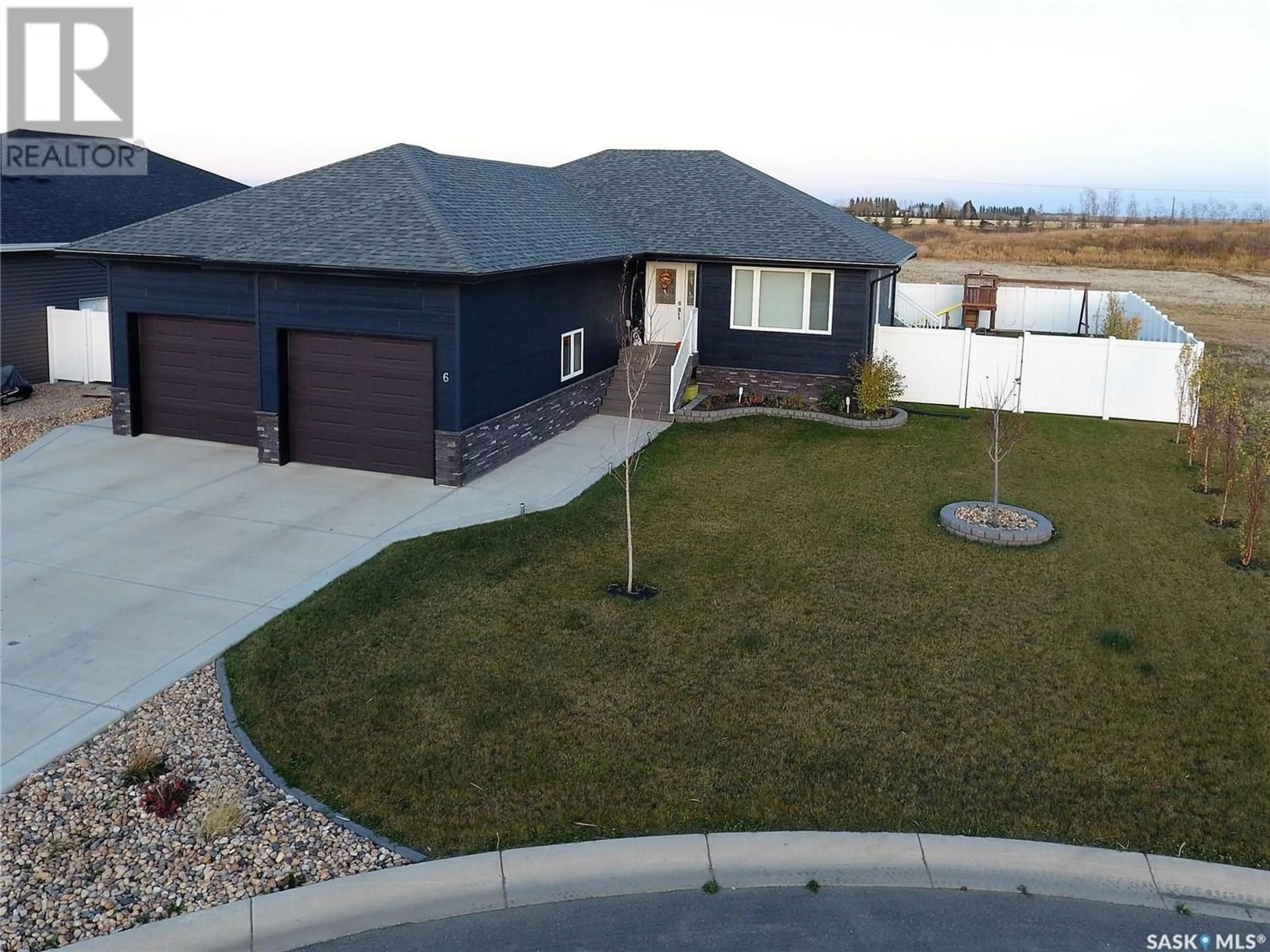 Frontside or backside of a home for 6 Silverstream PLACE, Tisdale Saskatchewan S0E1T0