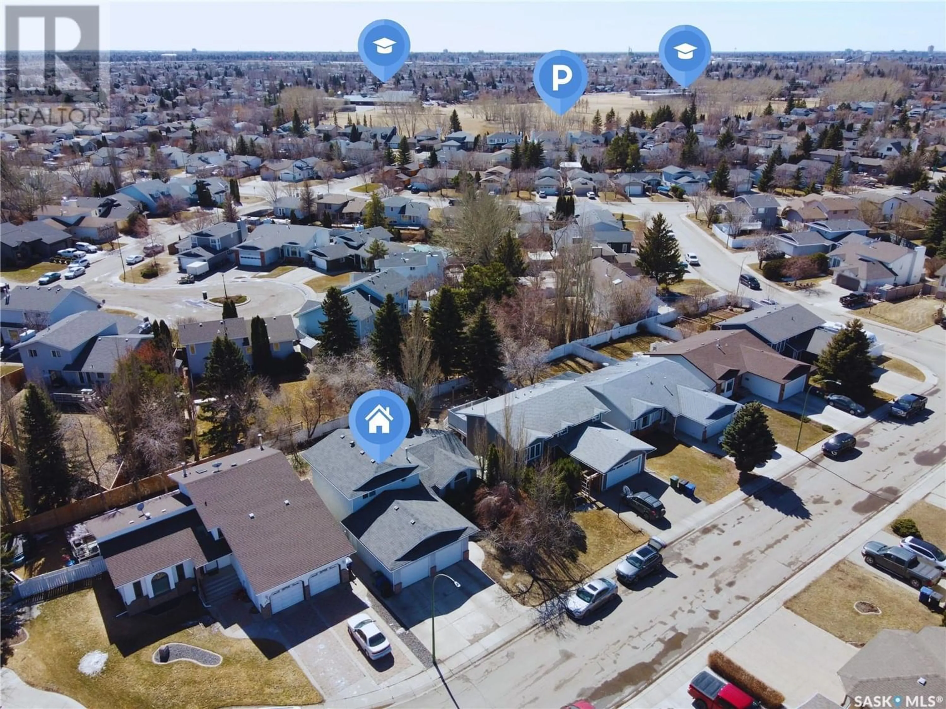 Street view for 218 Perehudoff COURT, Saskatoon Saskatchewan S7N4H1