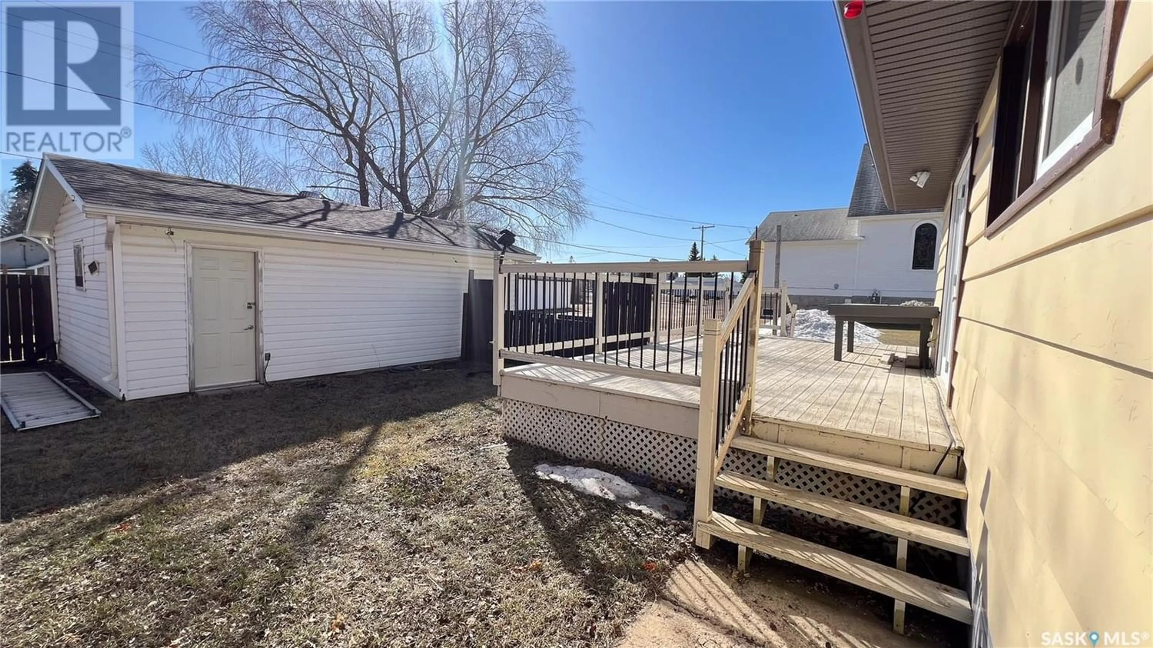 Fenced yard for 302 Broad STREET, Cut Knife Saskatchewan S0M0N0