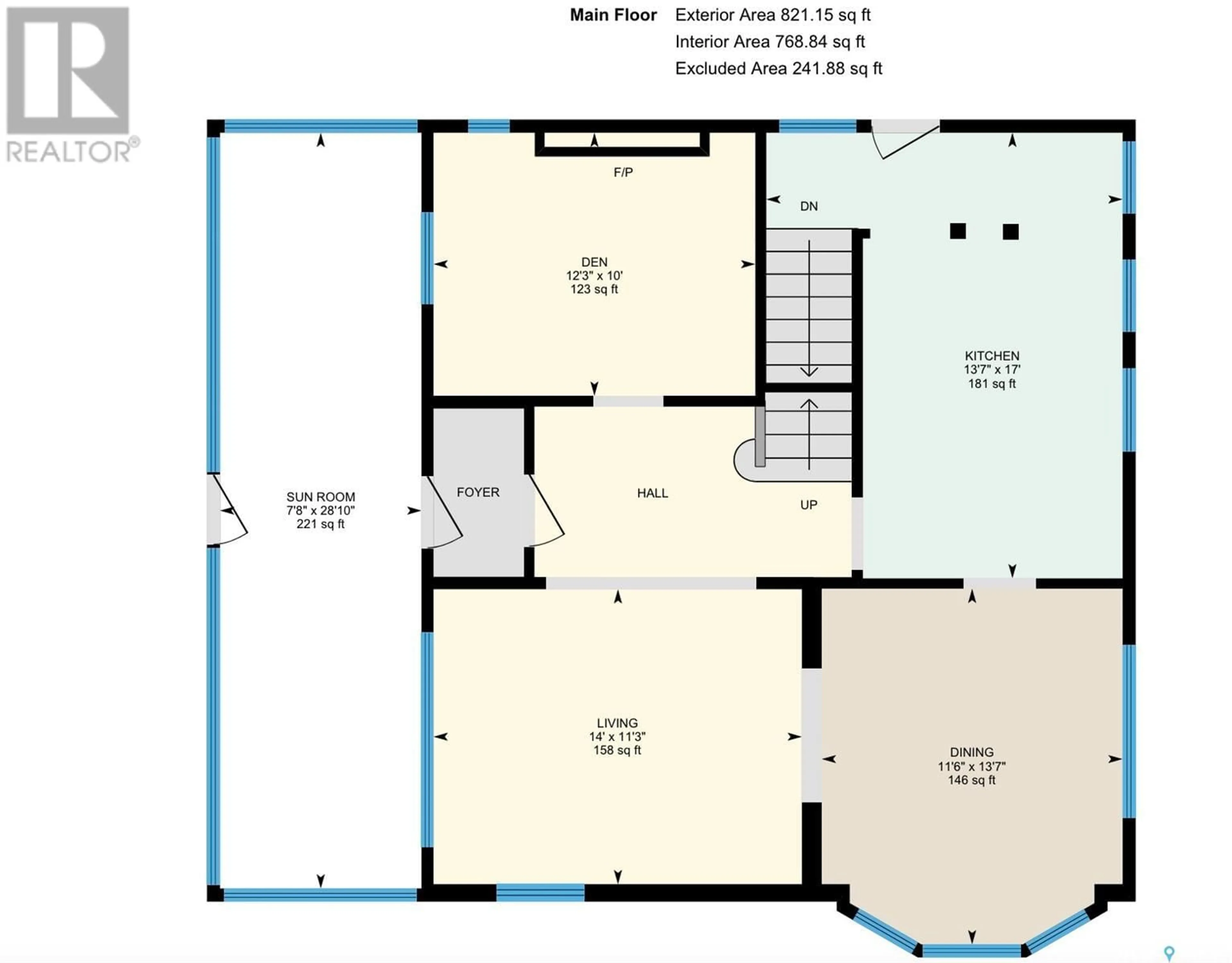 Floor plan for 476 3rd AVENUE NE, Swift Current Saskatchewan S9H2H2