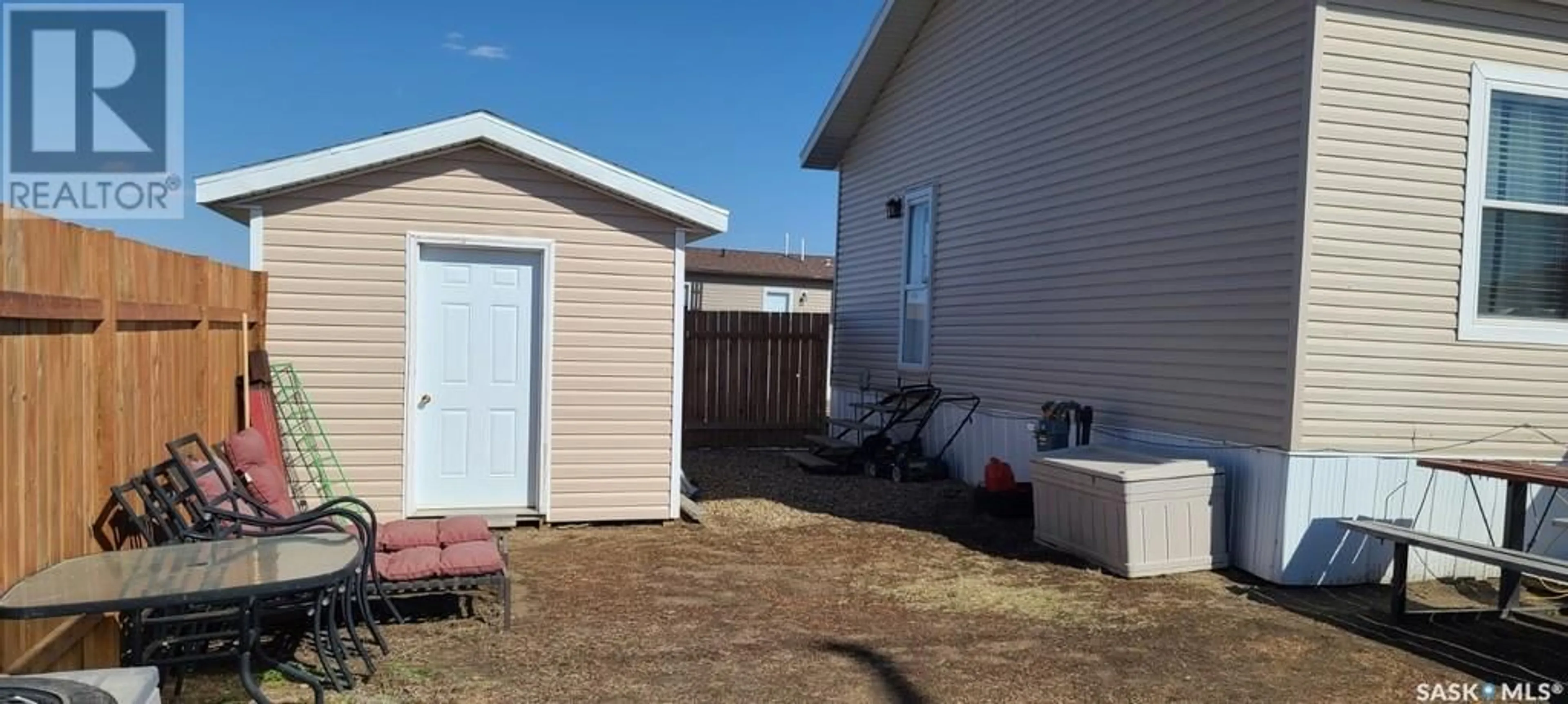 Fenced yard for 165 Prairie Sun COURT, Swift Current Saskatchewan S9H3X6