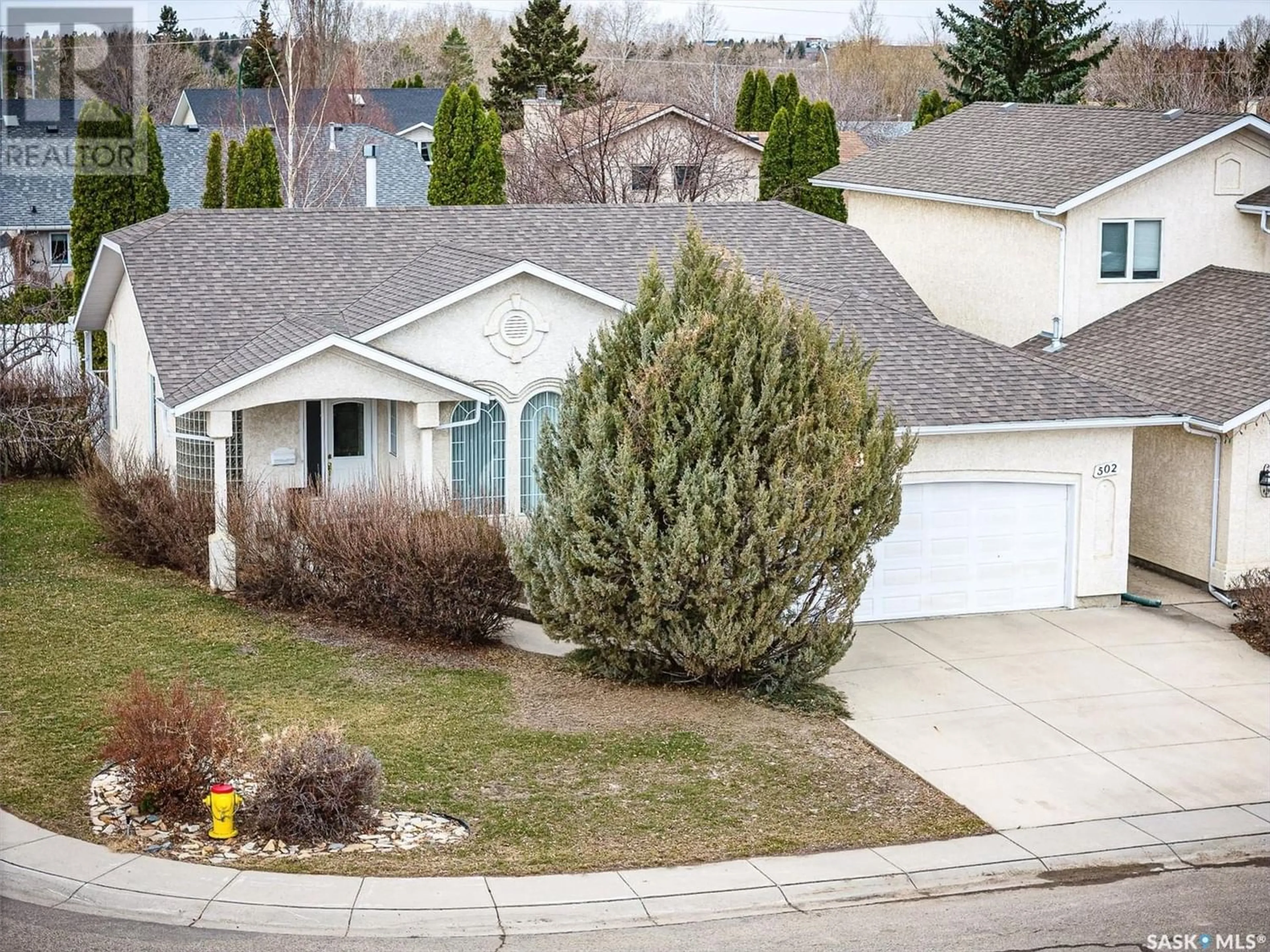 Frontside or backside of a home for 502 Blackthorn CRESCENT, Saskatoon Saskatchewan S7V1A8