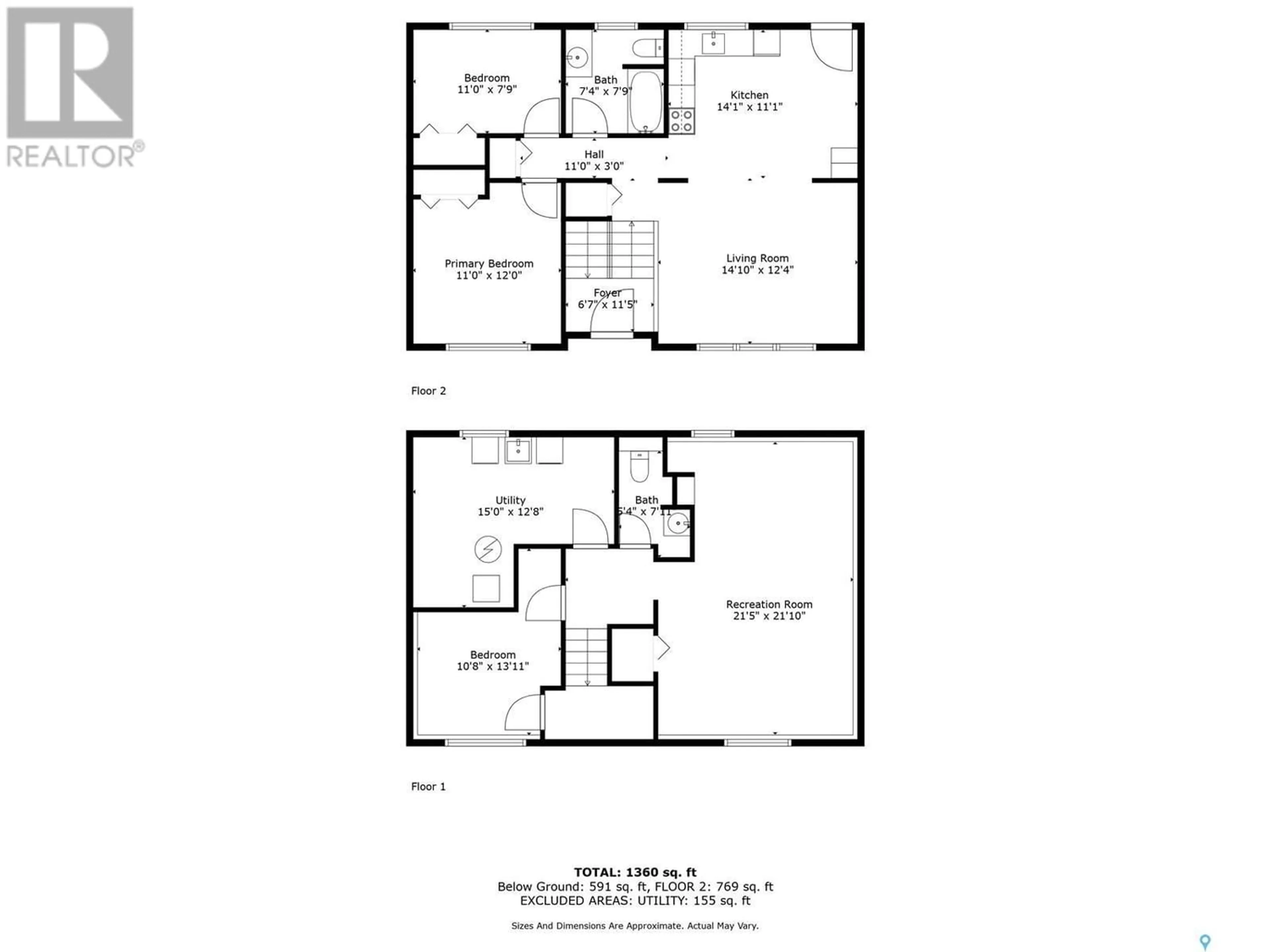 Floor plan for 441 Cavendish STREET, Regina Saskatchewan S4N4L1