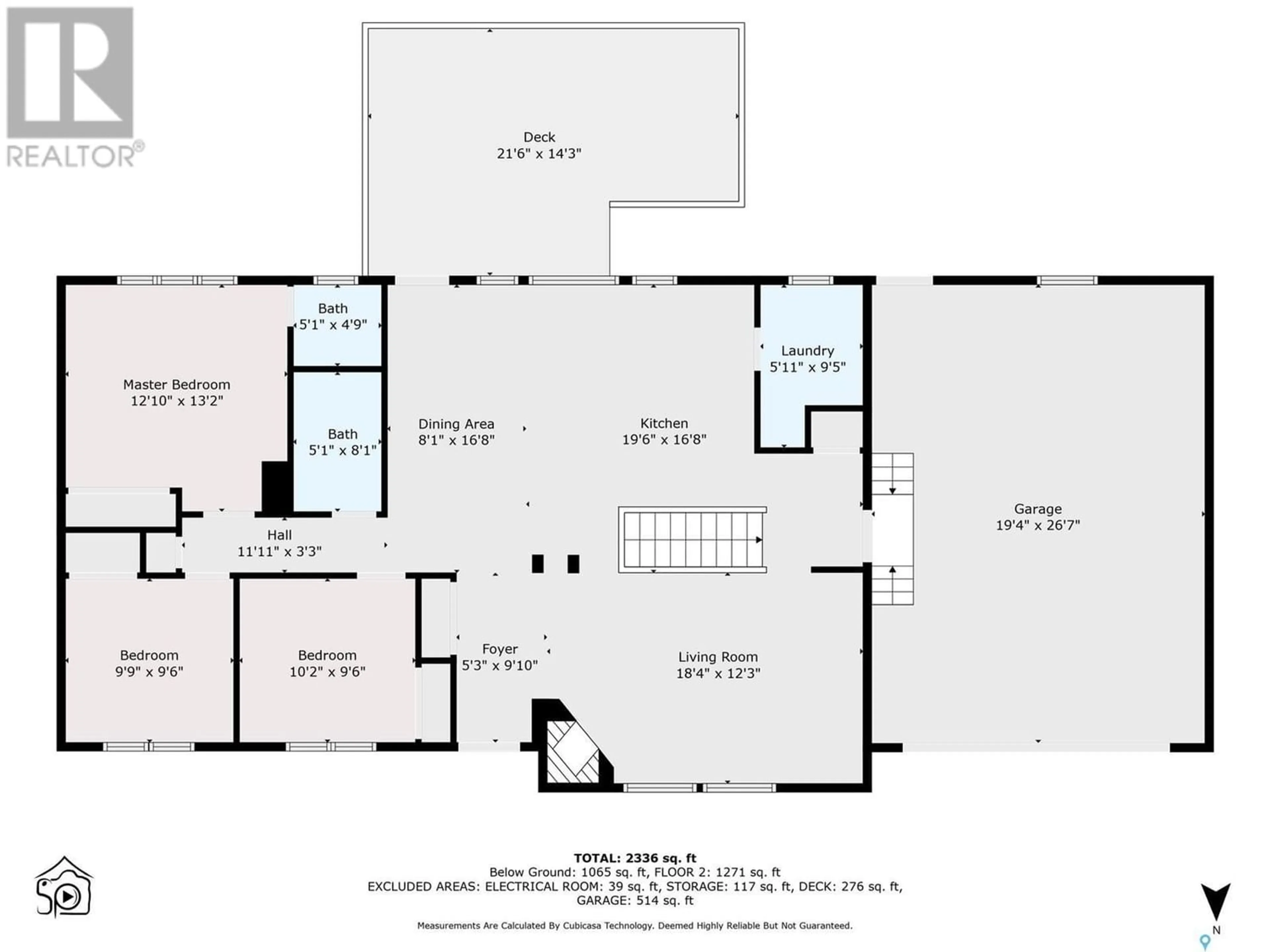 Floor plan for 209 2nd STREET S, Wakaw Saskatchewan S0K4P0