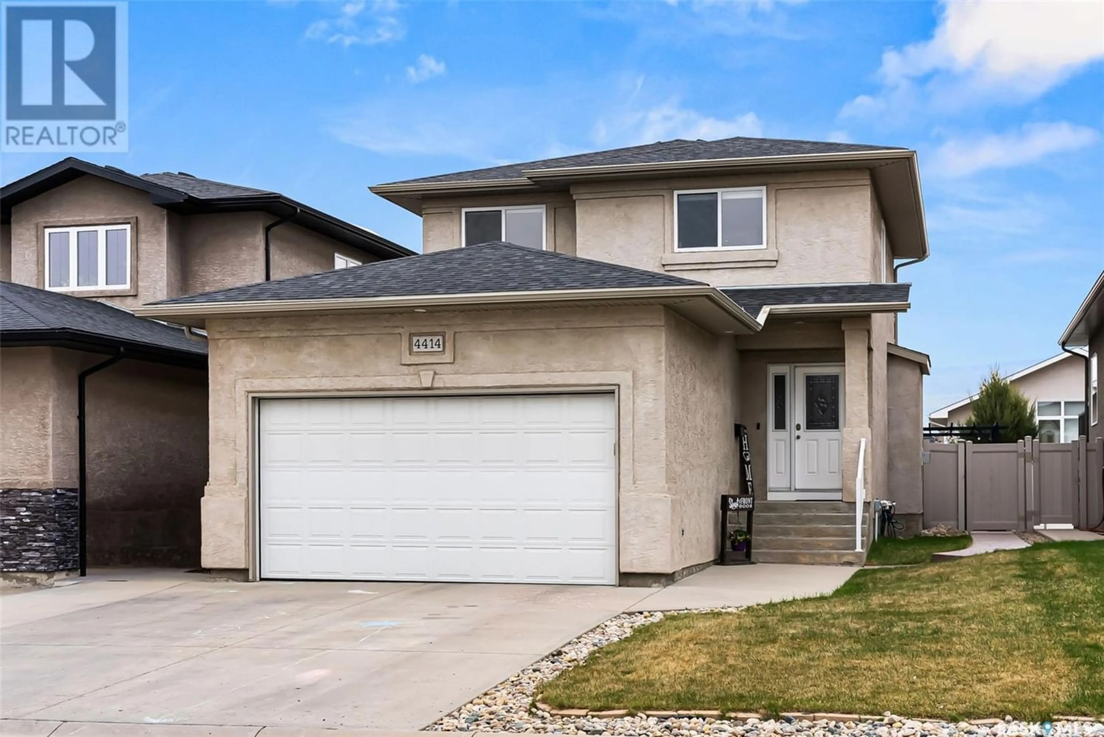 Frontside or backside of a home for 4414 McMillan DRIVE, Regina Saskatchewan S4X0C7