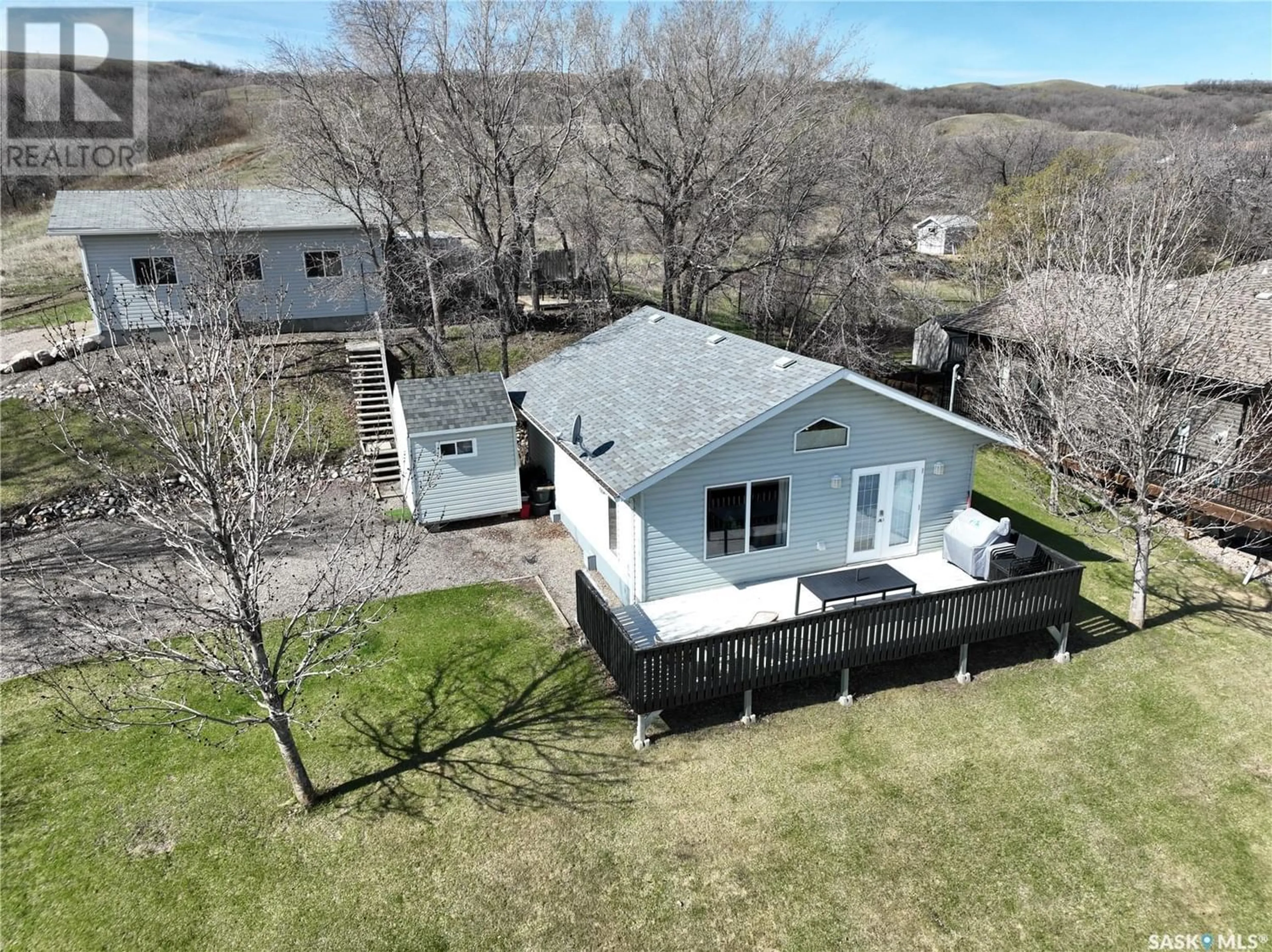 Fenced yard for 509 Tatanka DRIVE, Buffalo Pound Lake Saskatchewan