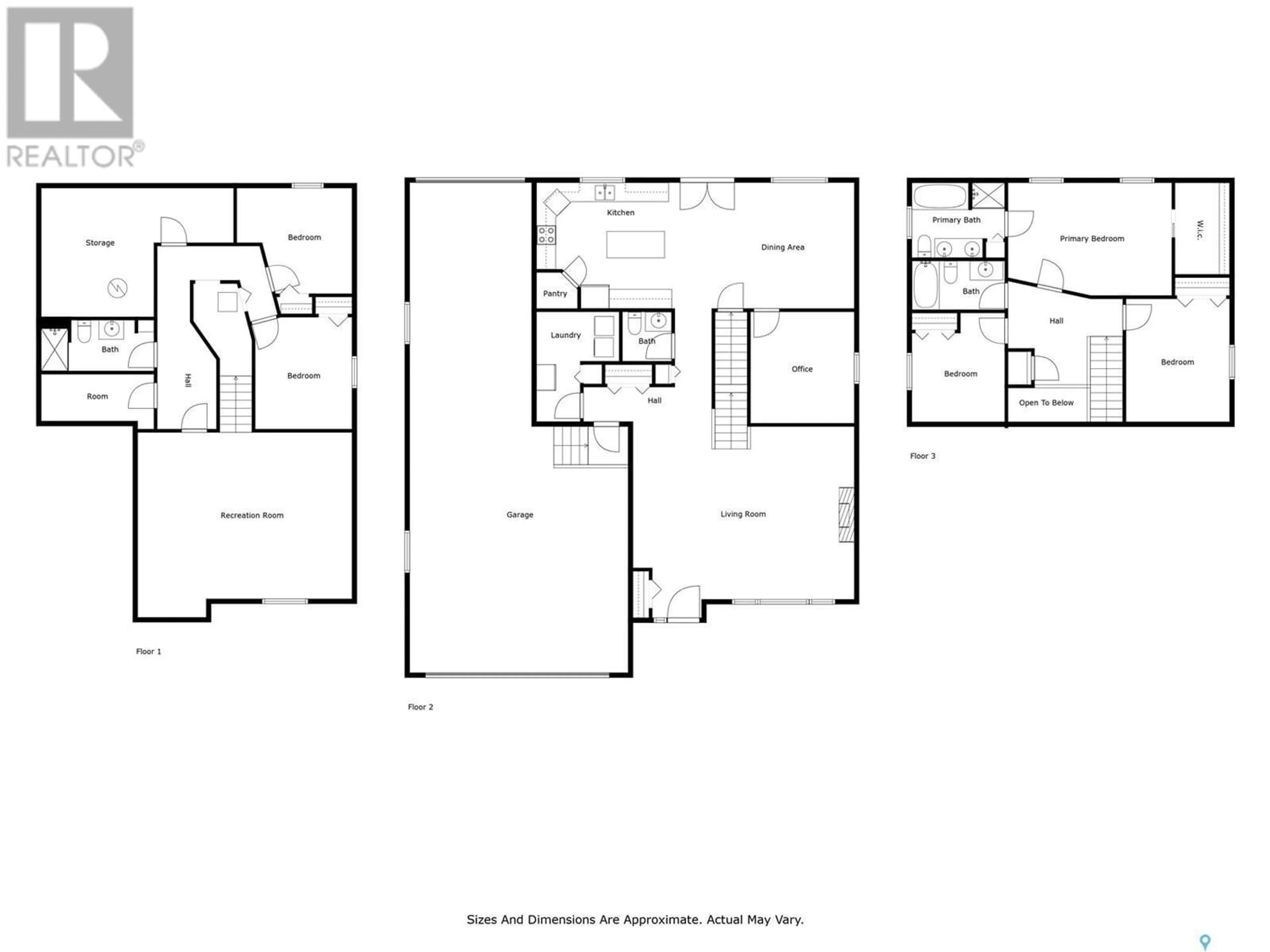 Floor plan for 47 Emerald Creek DRIVE, White City Saskatchewan S4L0B1