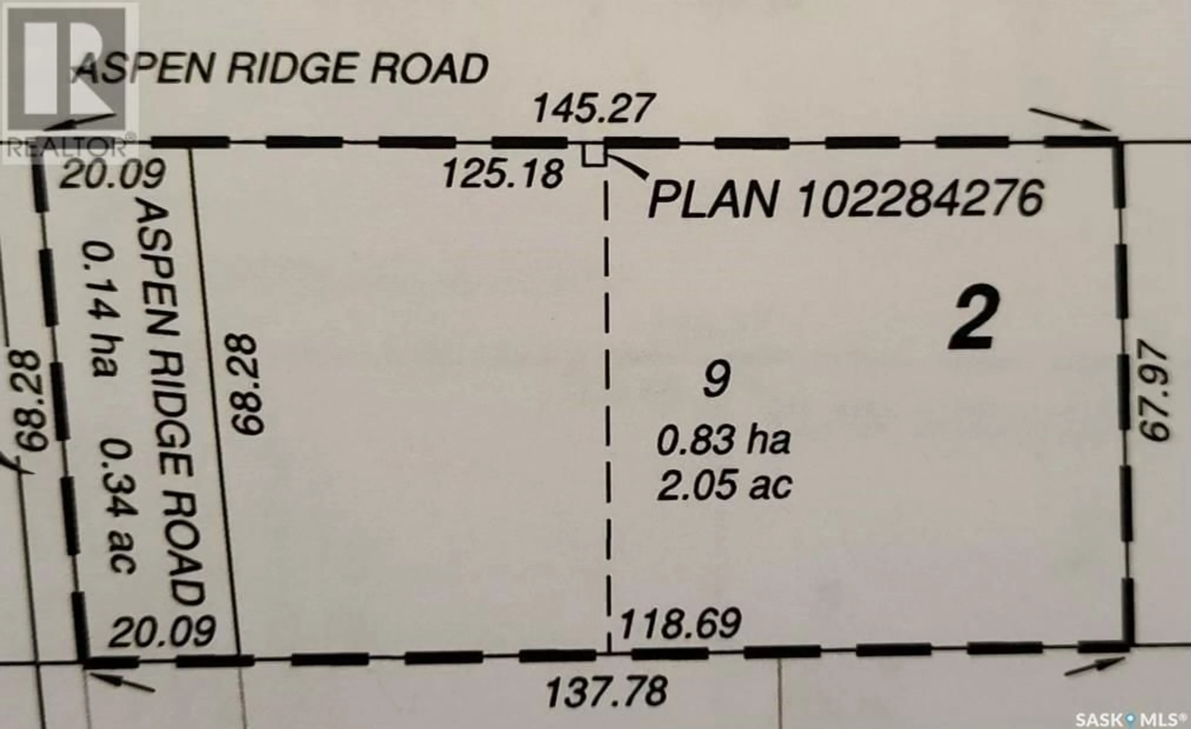 Picture of a map for 9 Aspen Ridge ROAD, Candle Lake Saskatchewan S0J3E0