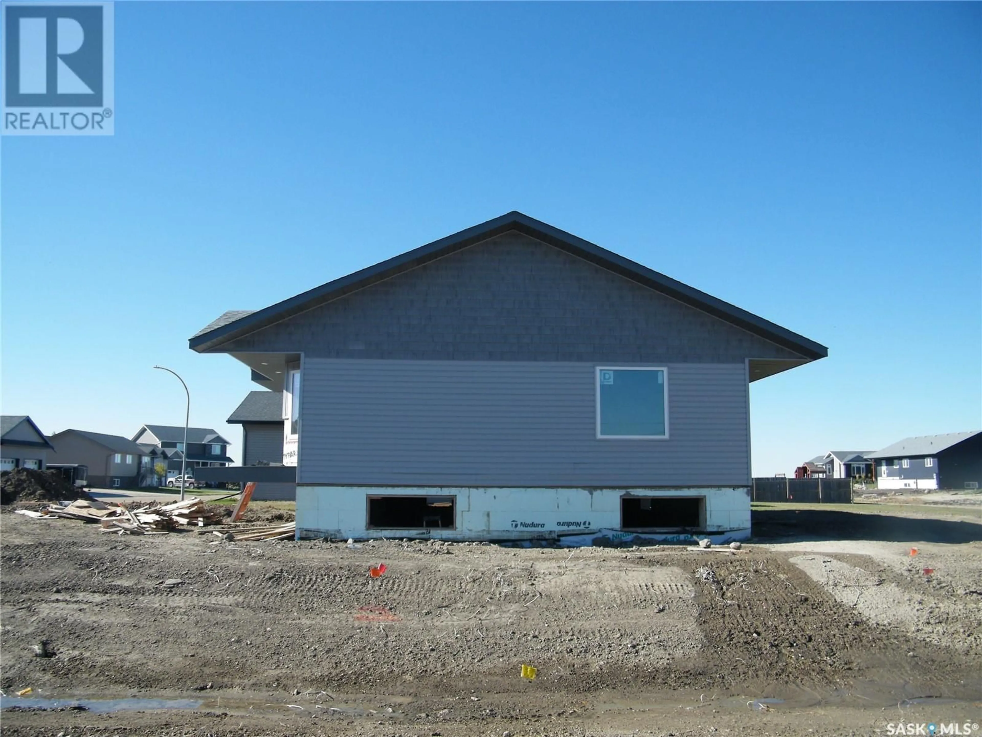 Frontside or backside of a home, the front or back of building for 14 Scott BAY, Muenster Saskatchewan S0K2Y0