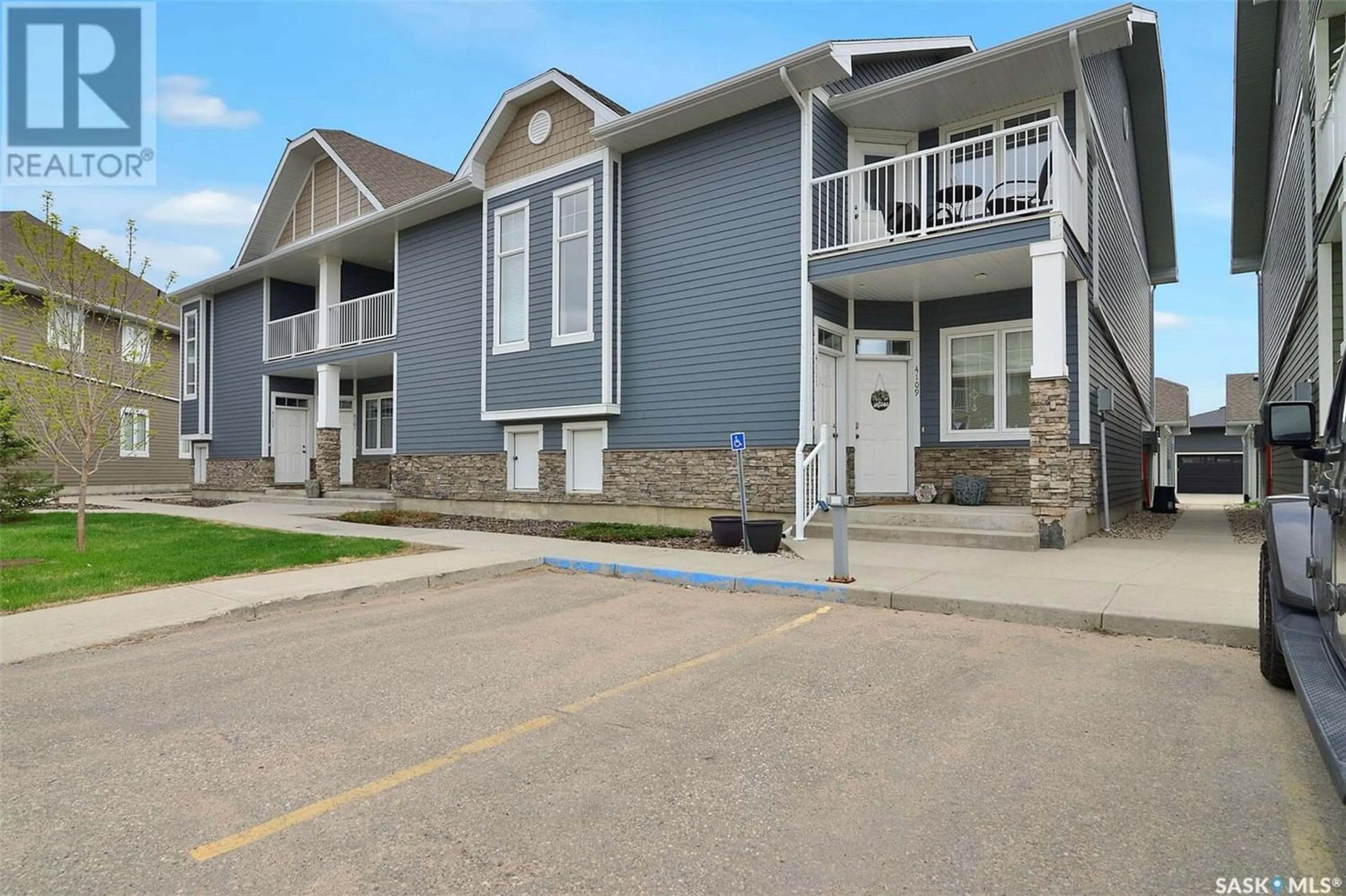 A pic from exterior of the house or condo for 4111 E Green Apple DRIVE, Regina Saskatchewan S4V1S1