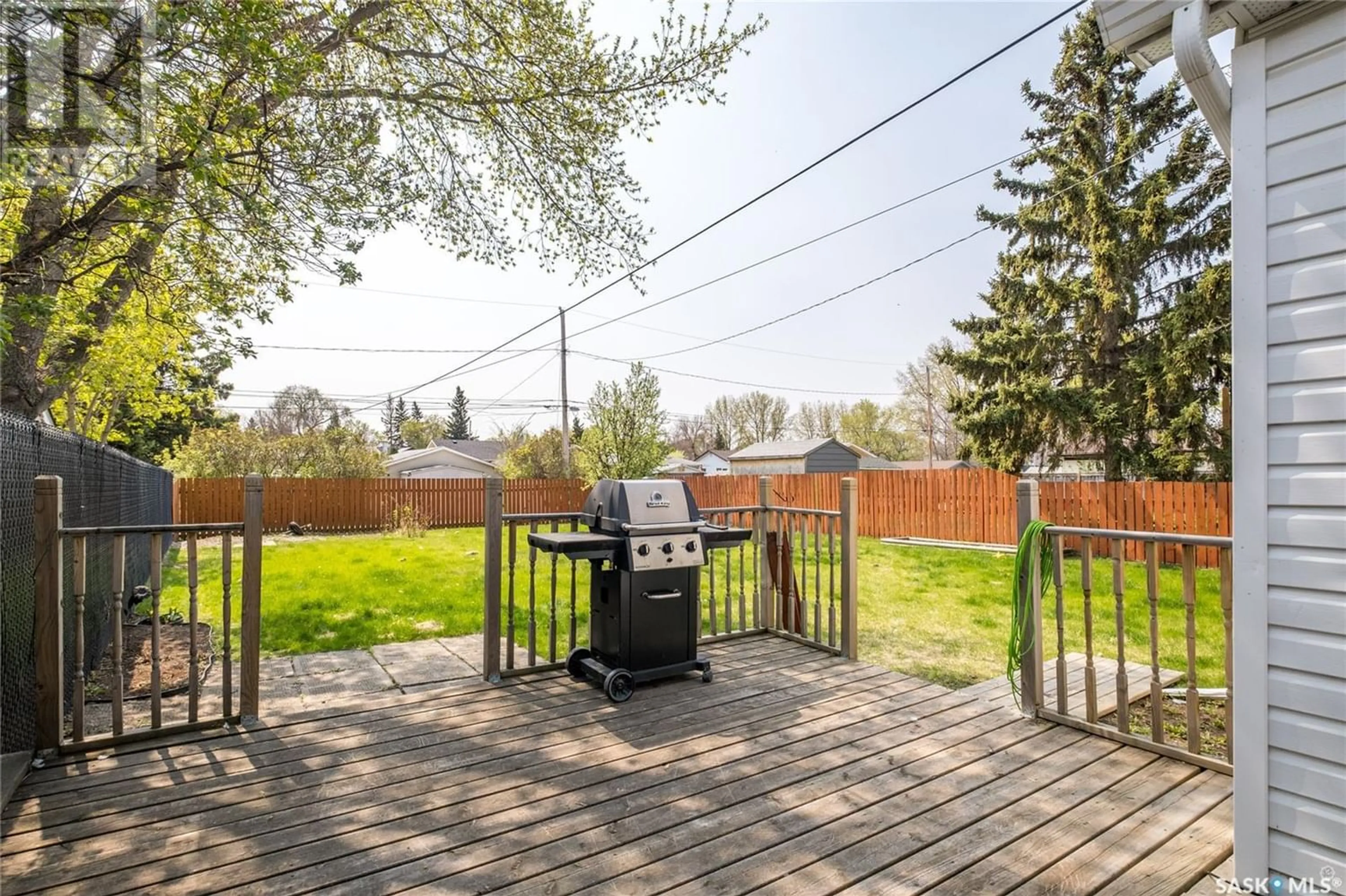 Fenced yard for 1021 2nd STREET E, Prince Albert Saskatchewan S6V0G6