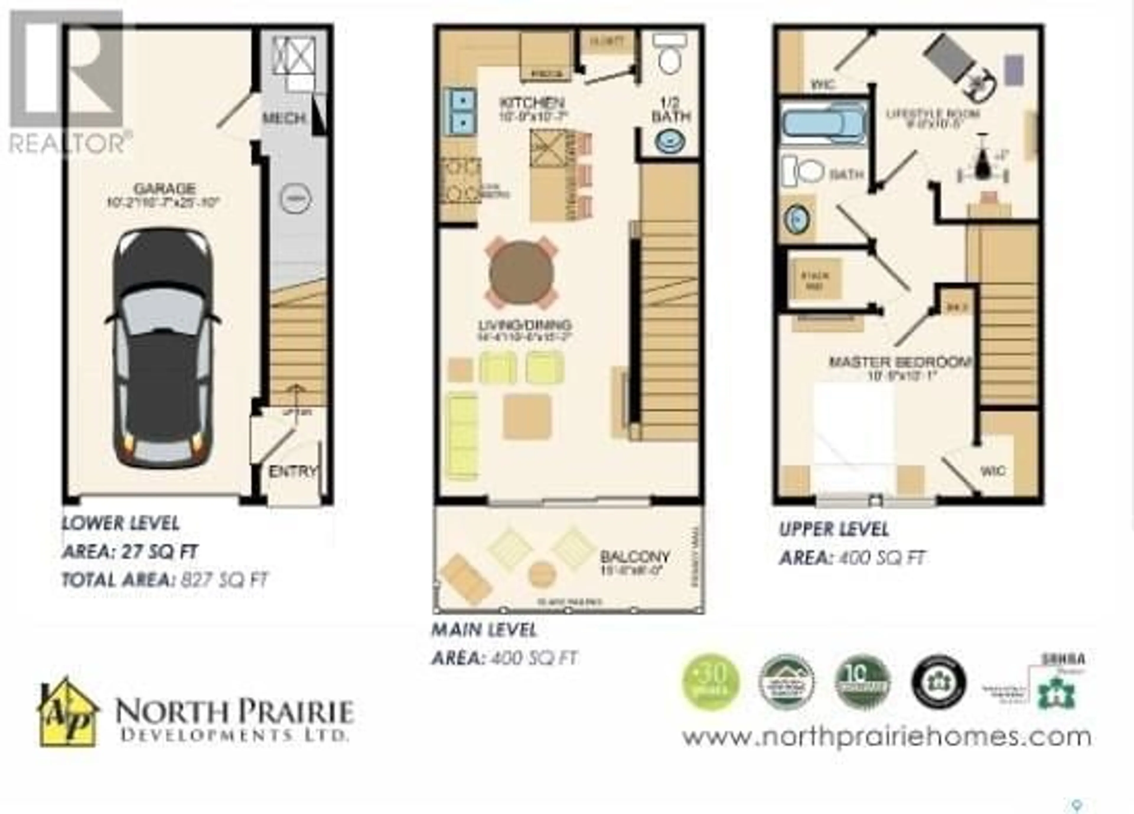 Floor plan for 203 315 Dickson CRESCENT, Saskatoon Saskatchewan S7T0T8