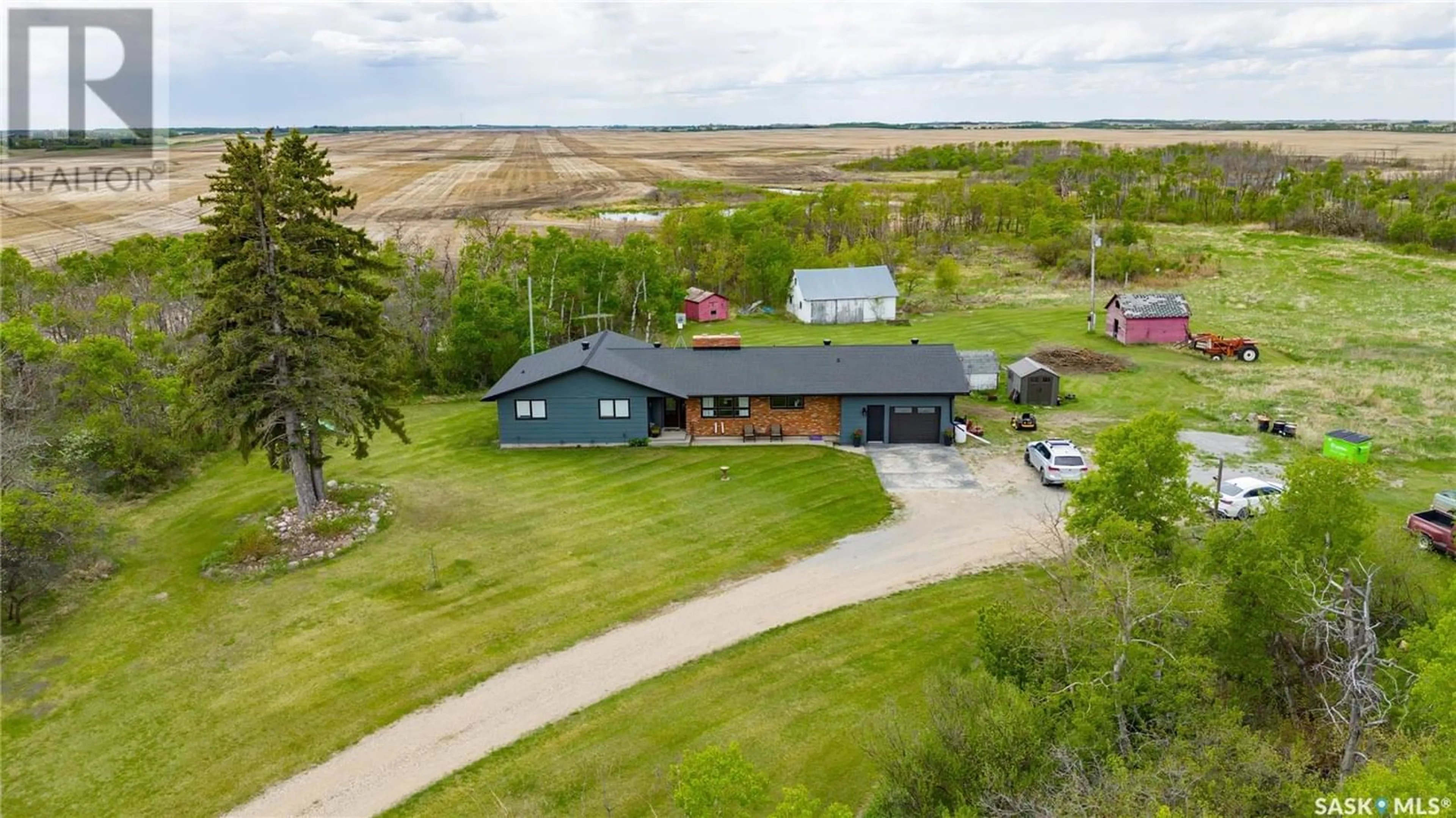 A pic from exterior of the house or condo for Hitchens Acreage, South Qu'Appelle Rm No. 157 Saskatchewan S0G3E0