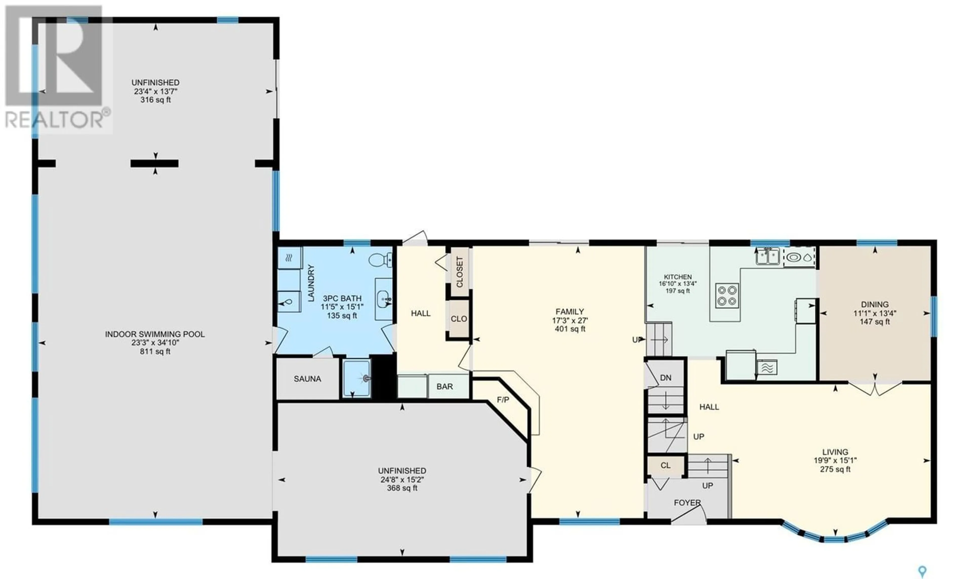 Floor plan for Bregenser Acreage, Swift Current Rm No. 137 Saskatchewan S9H0A0