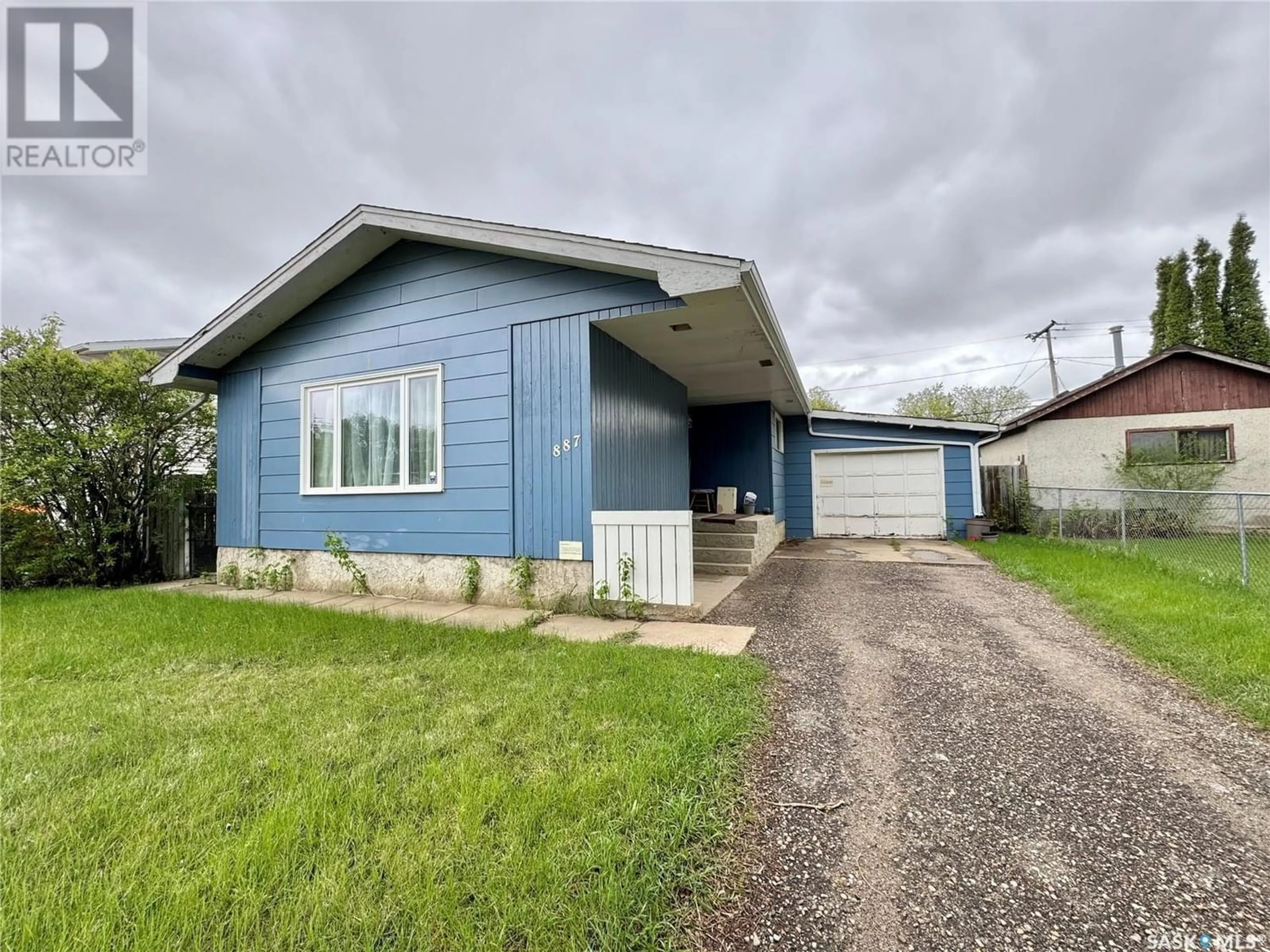 Frontside or backside of a home for 887 14th STREET W, Prince Albert Saskatchewan S6V3M3