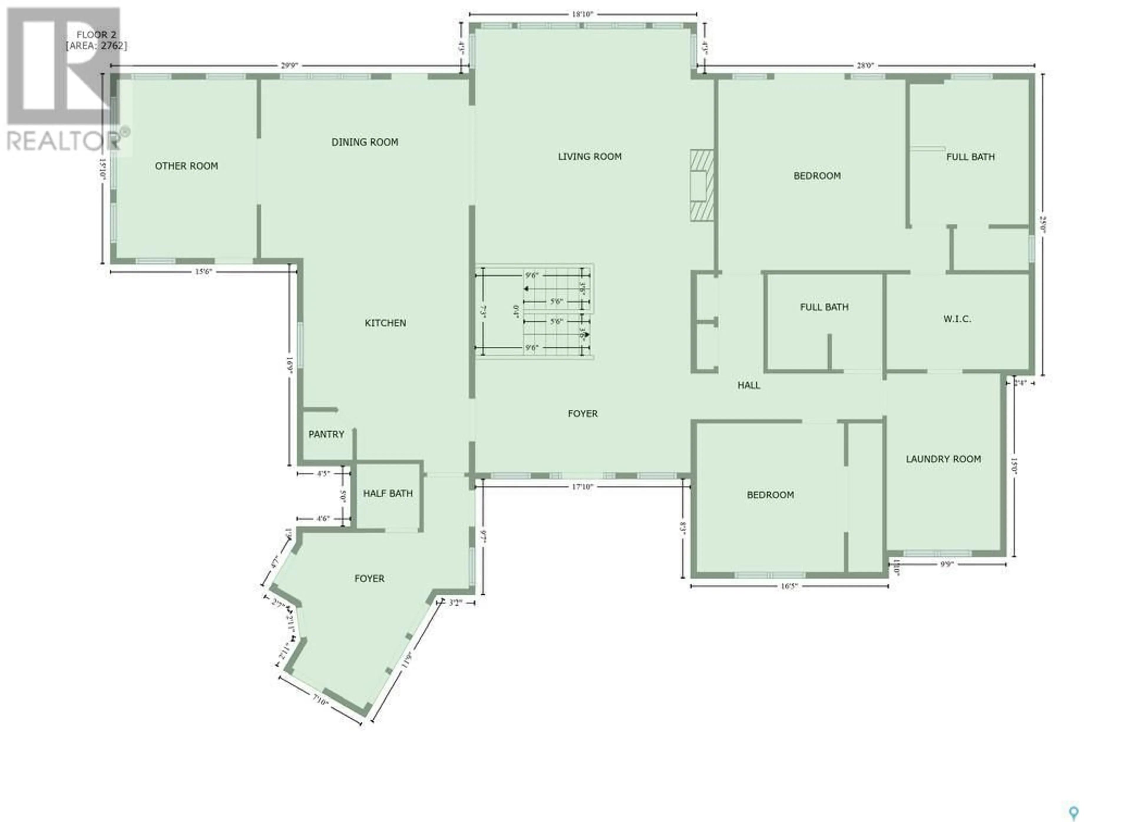 Floor plan for King Country Acreage, Dundurn Rm No. 314 Saskatchewan S7K3J8