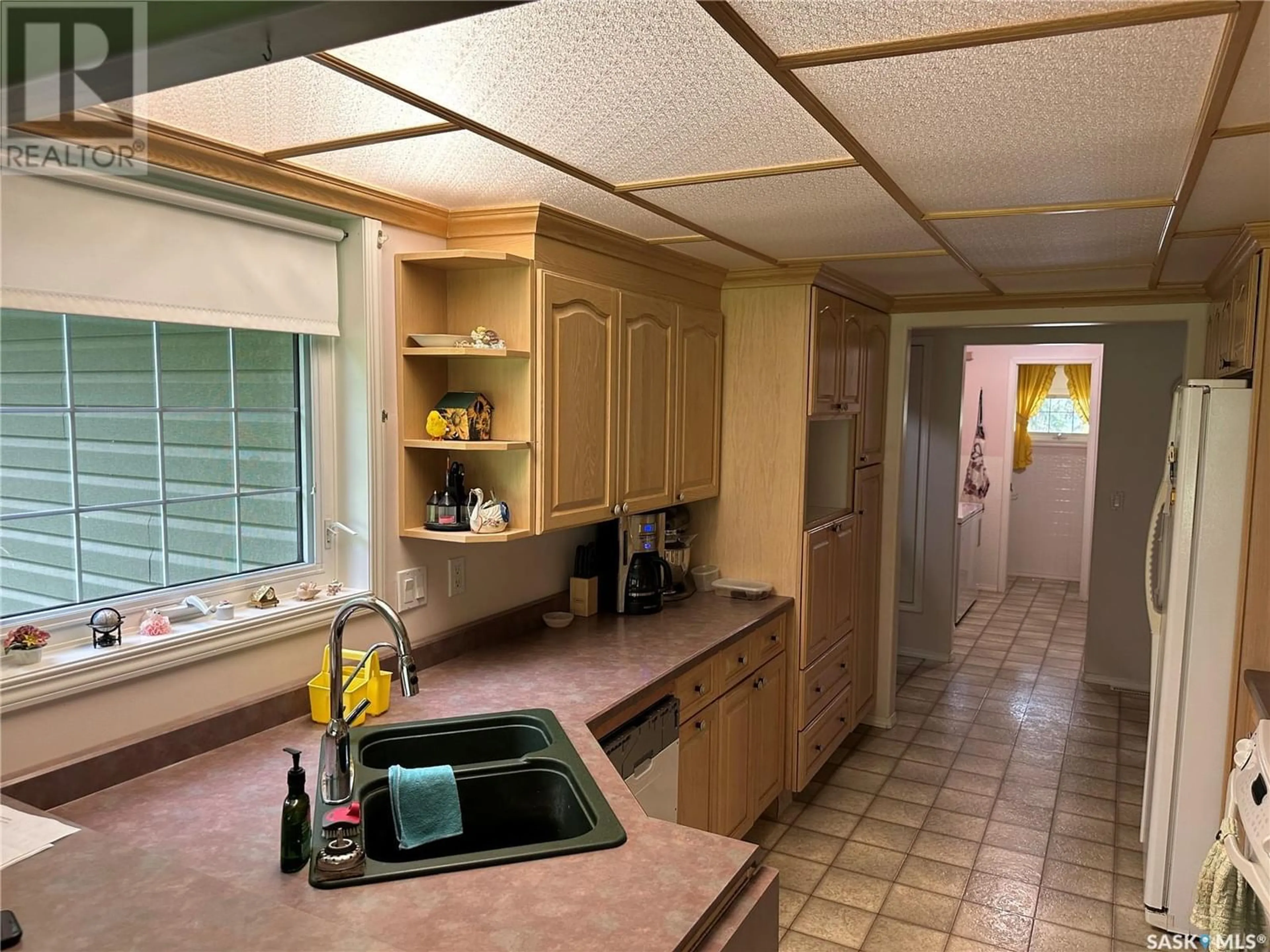 Kitchen, ceramic floors, cottage for Big River Acreage, Big River Rm No. 555 Saskatchewan S0J0E0