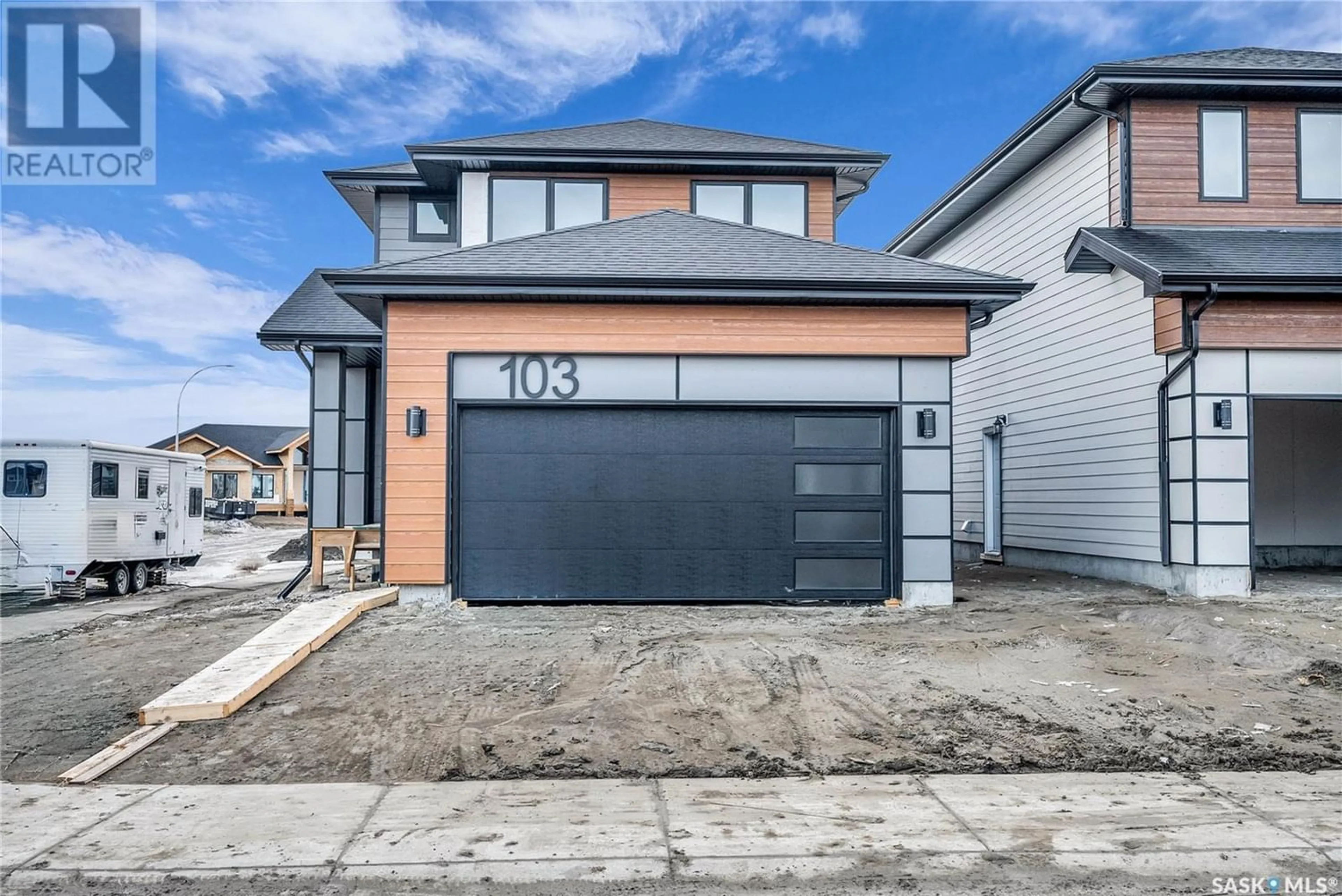 Frontside or backside of a home for 123 Leskiw LANE, Saskatoon Saskatchewan S7V1R4