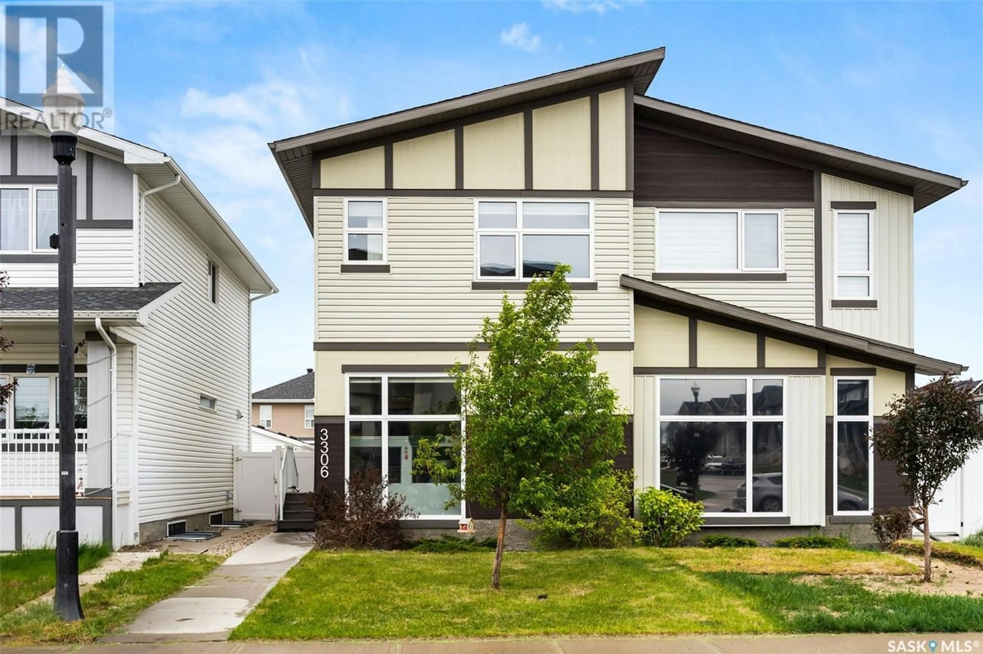 Frontside or backside of a home for 3306 Green Poppy STREET, Regina Saskatchewan S4V3M3