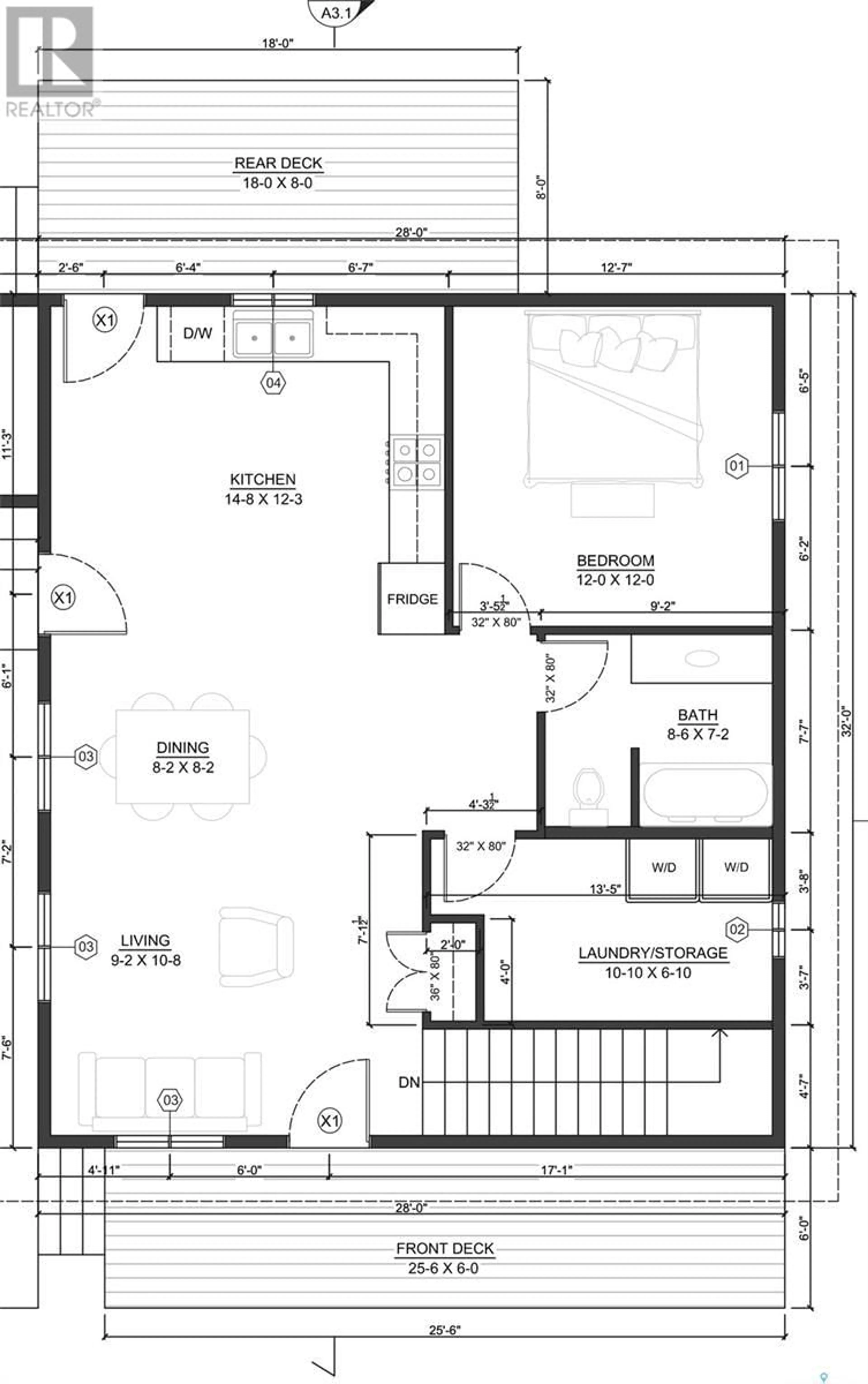 Floor plan for 210 Coulthard STREET, Conquest Saskatchewan S0L0L0