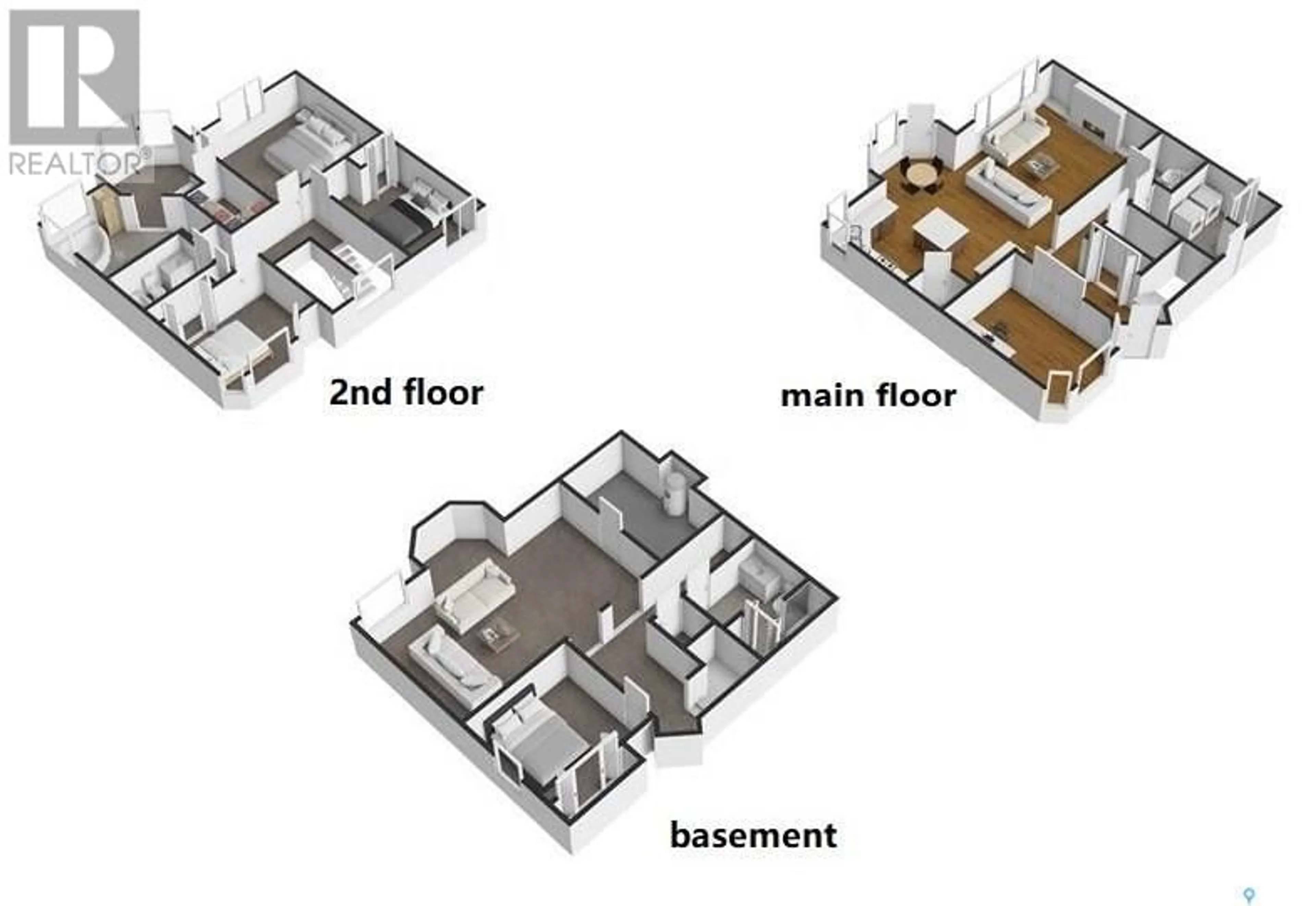 Floor plan for 9346 Wascana MEWS, Regina Saskatchewan S4V2W3