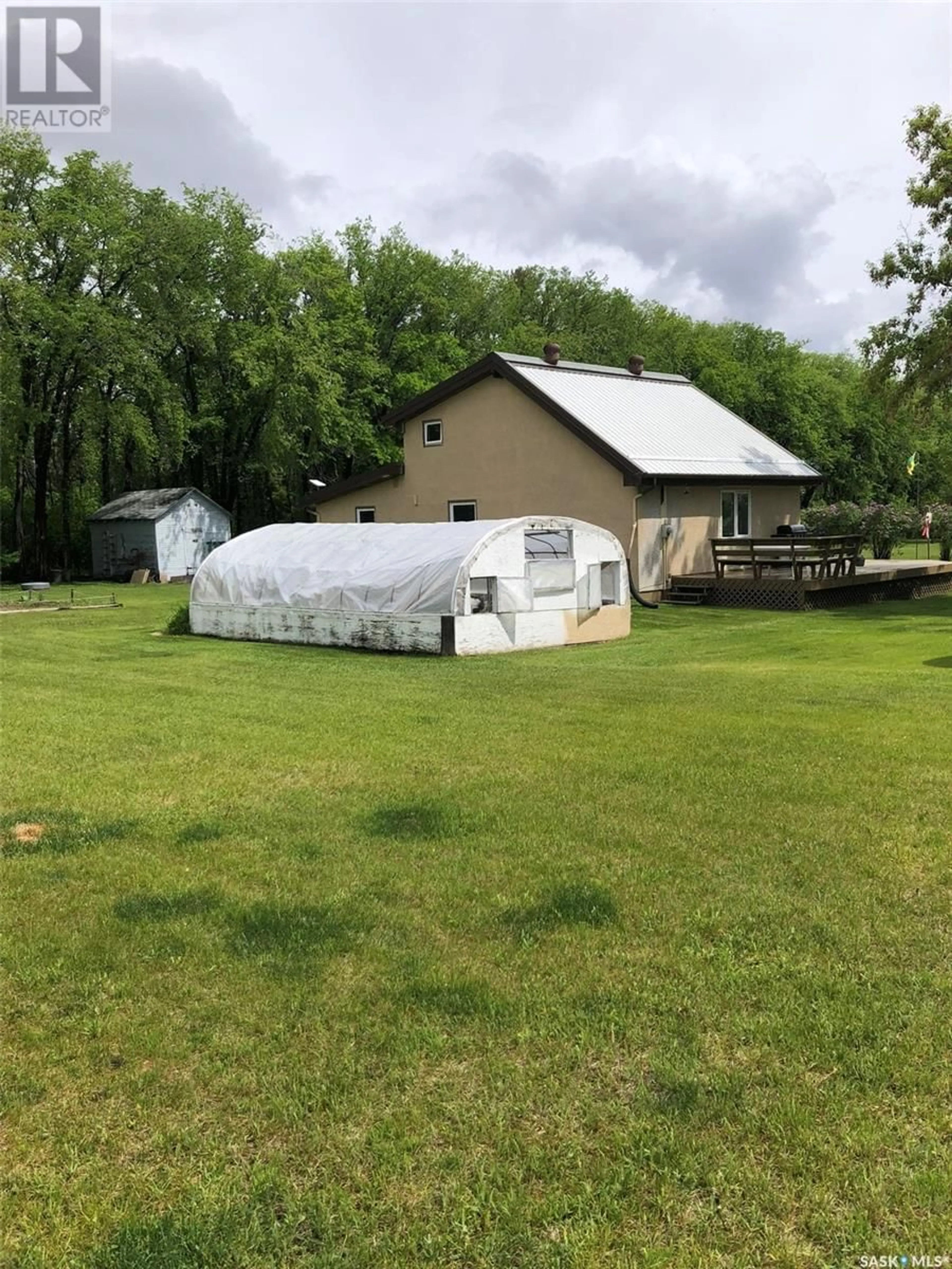 Fenced yard for MacDonald Acreage, Shellbrook Rm No. 493 Saskatchewan S0J2E0