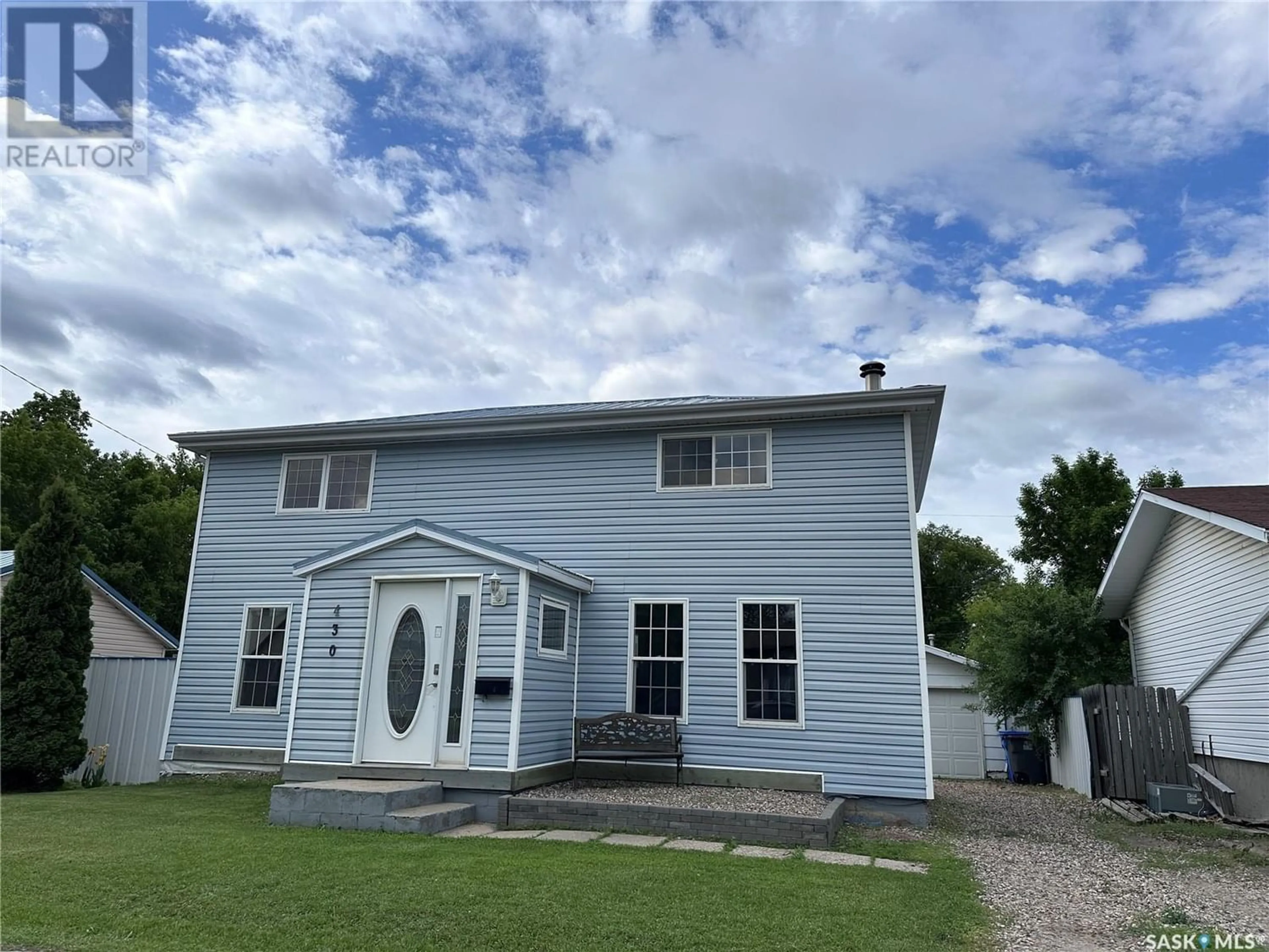 Frontside or backside of a home for 430 Third STREET, Estevan Saskatchewan S4A0P2