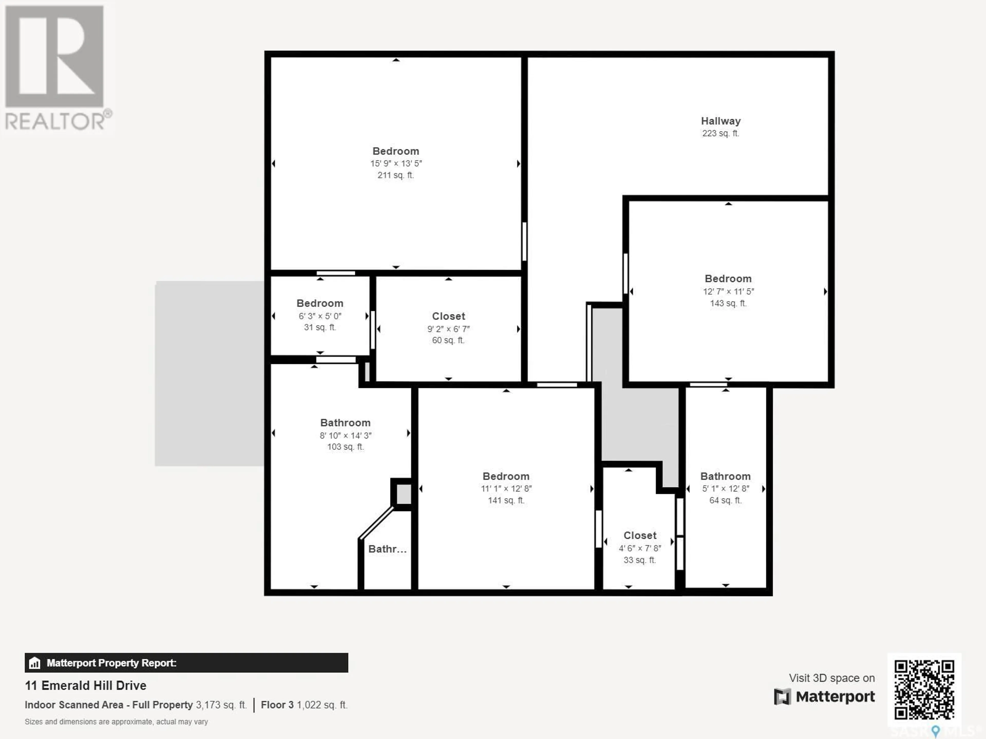 Floor plan for 11 Emerald Hill DRIVE, White City Saskatchewan S4L0B7