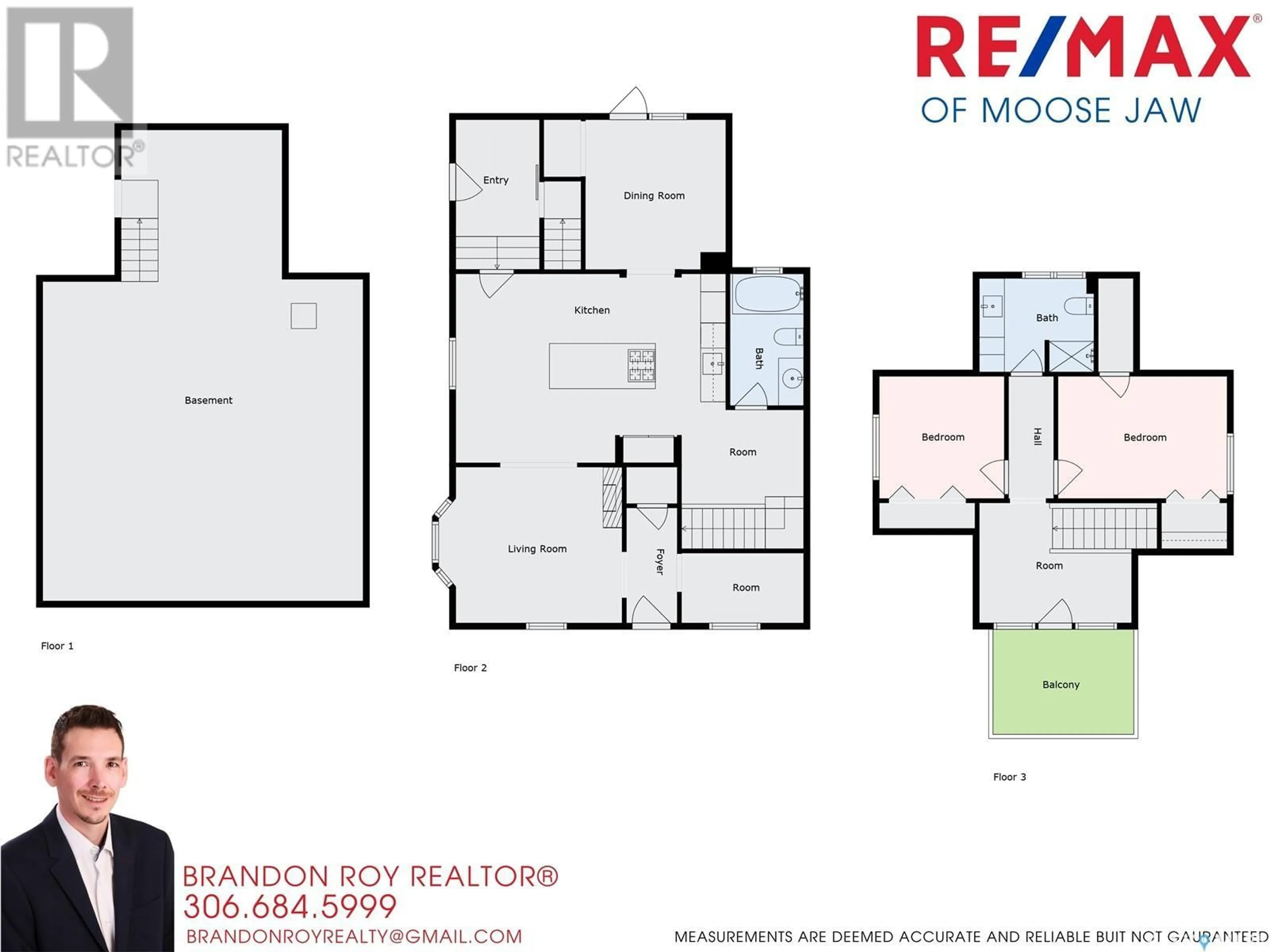 Floor plan for 421 Stadacona STREET W, Moose Jaw Saskatchewan S6H1Z7