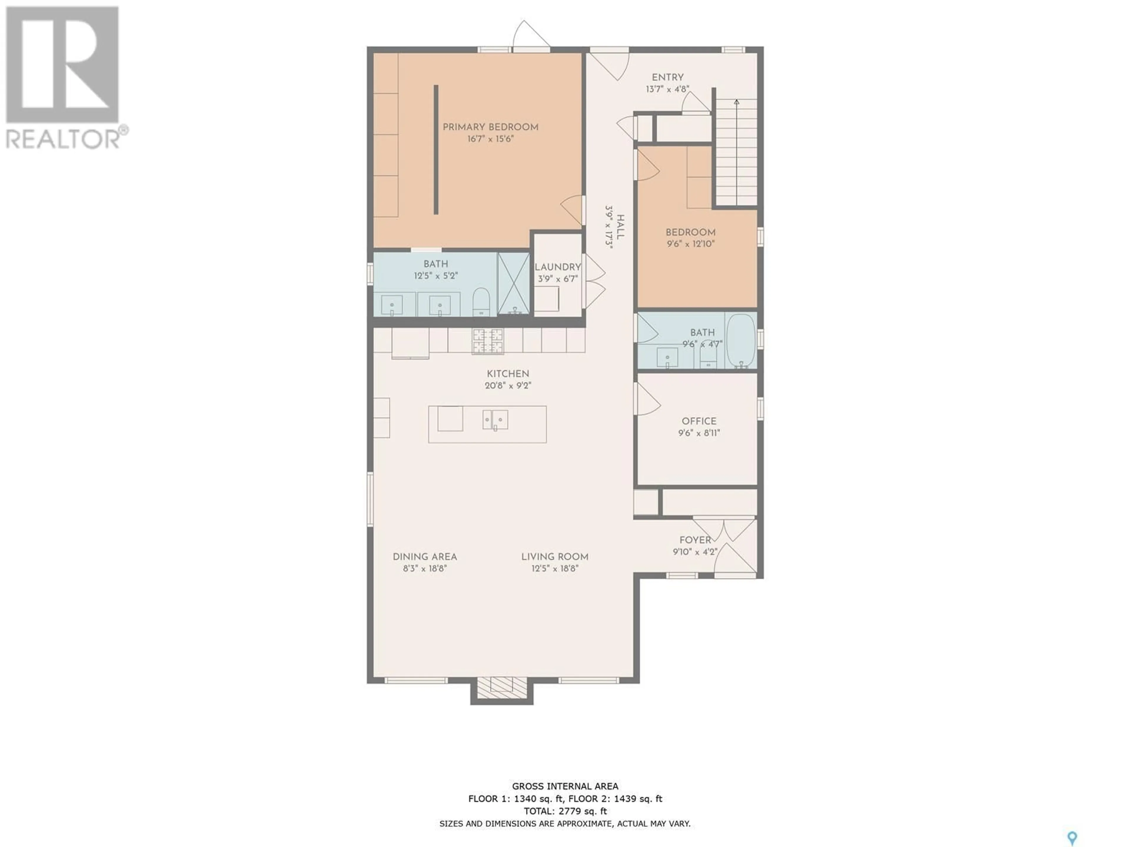 Floor plan for 125 Elm STREET E, Saskatoon Saskatchewan S7J0G7