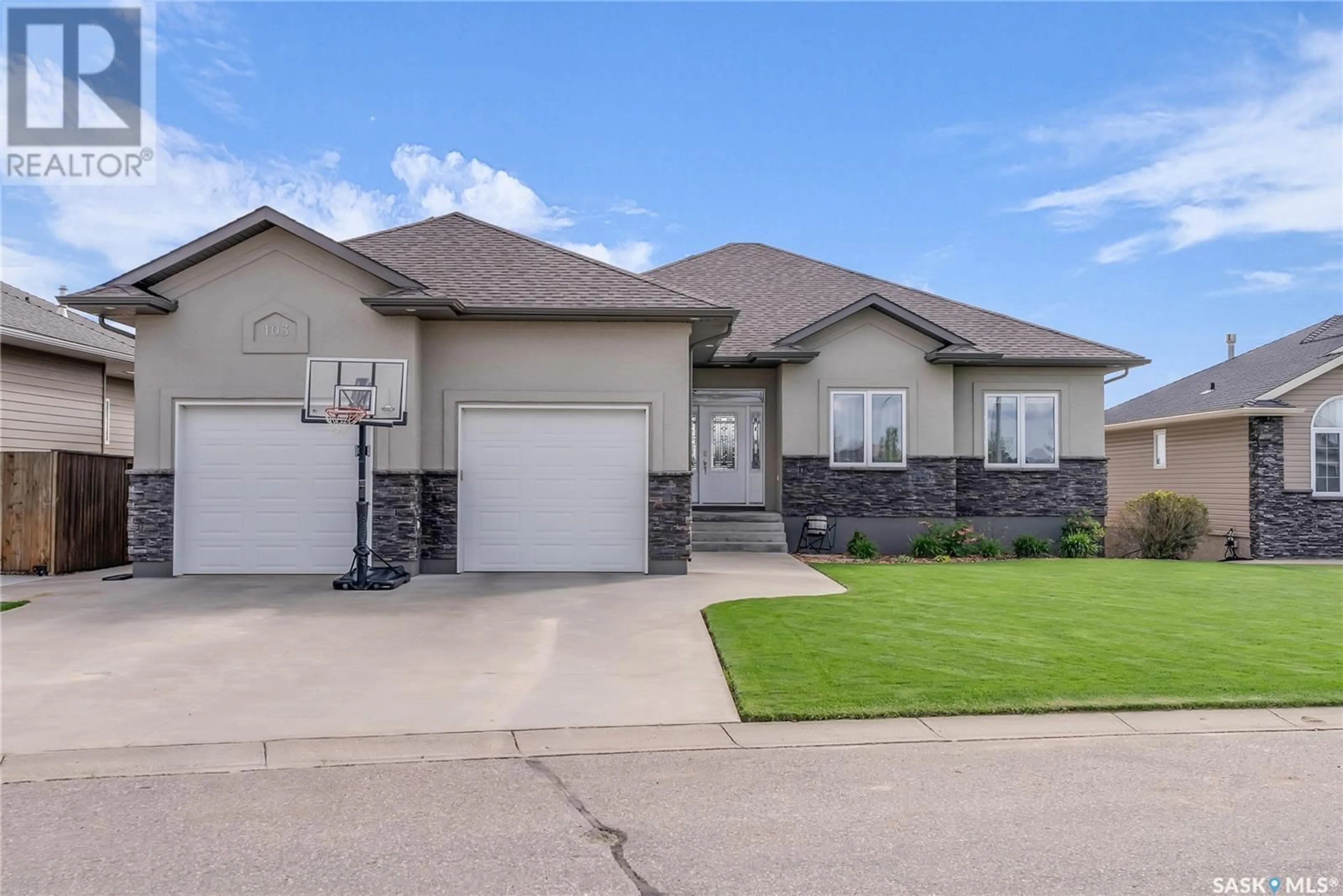 Frontside or backside of a home for 103 Fairway DRIVE, Delisle Saskatchewan S0L0P0