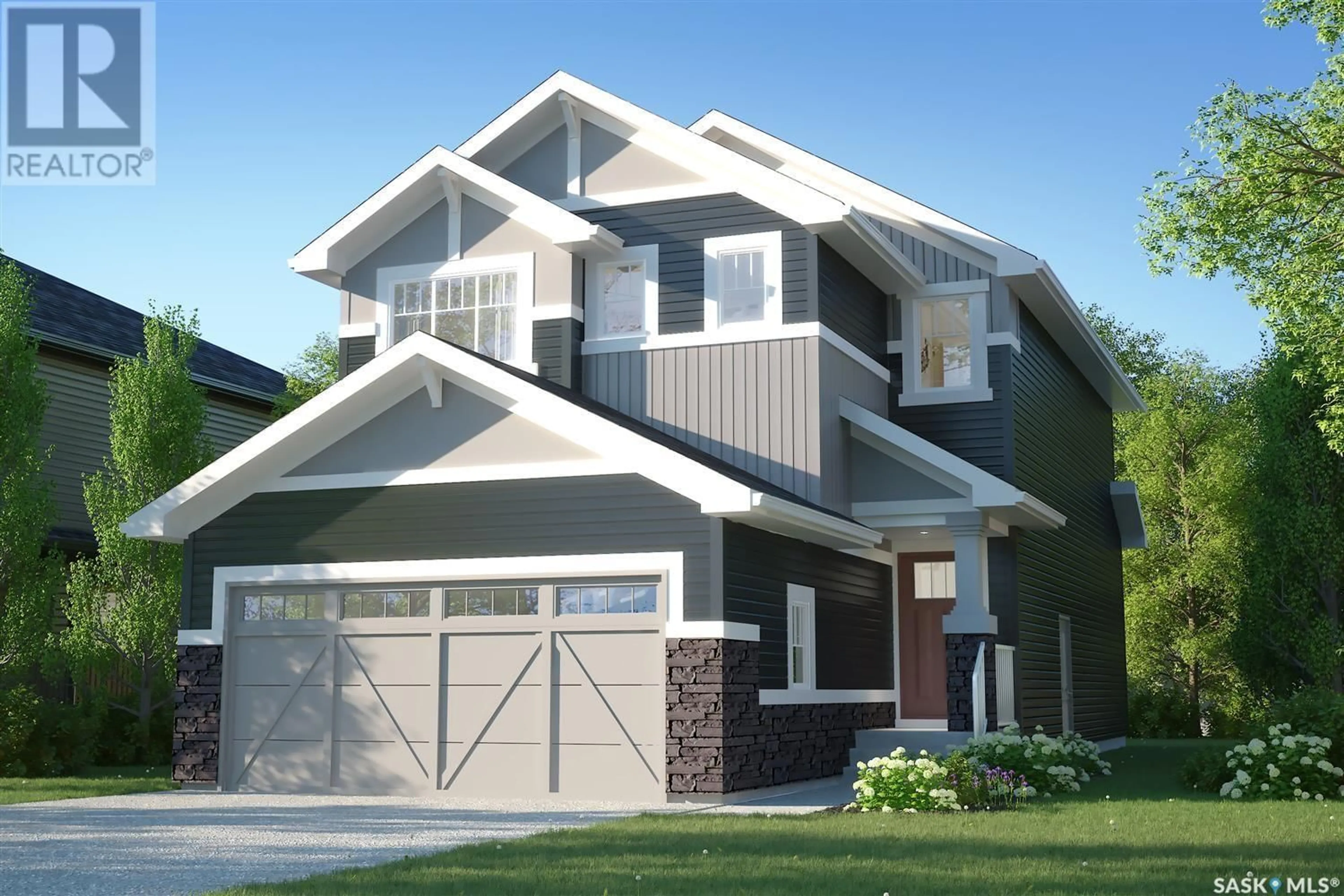 Home with vinyl exterior material for 3123 Green Stone ROAD, Regina Saskatchewan S4V3X4