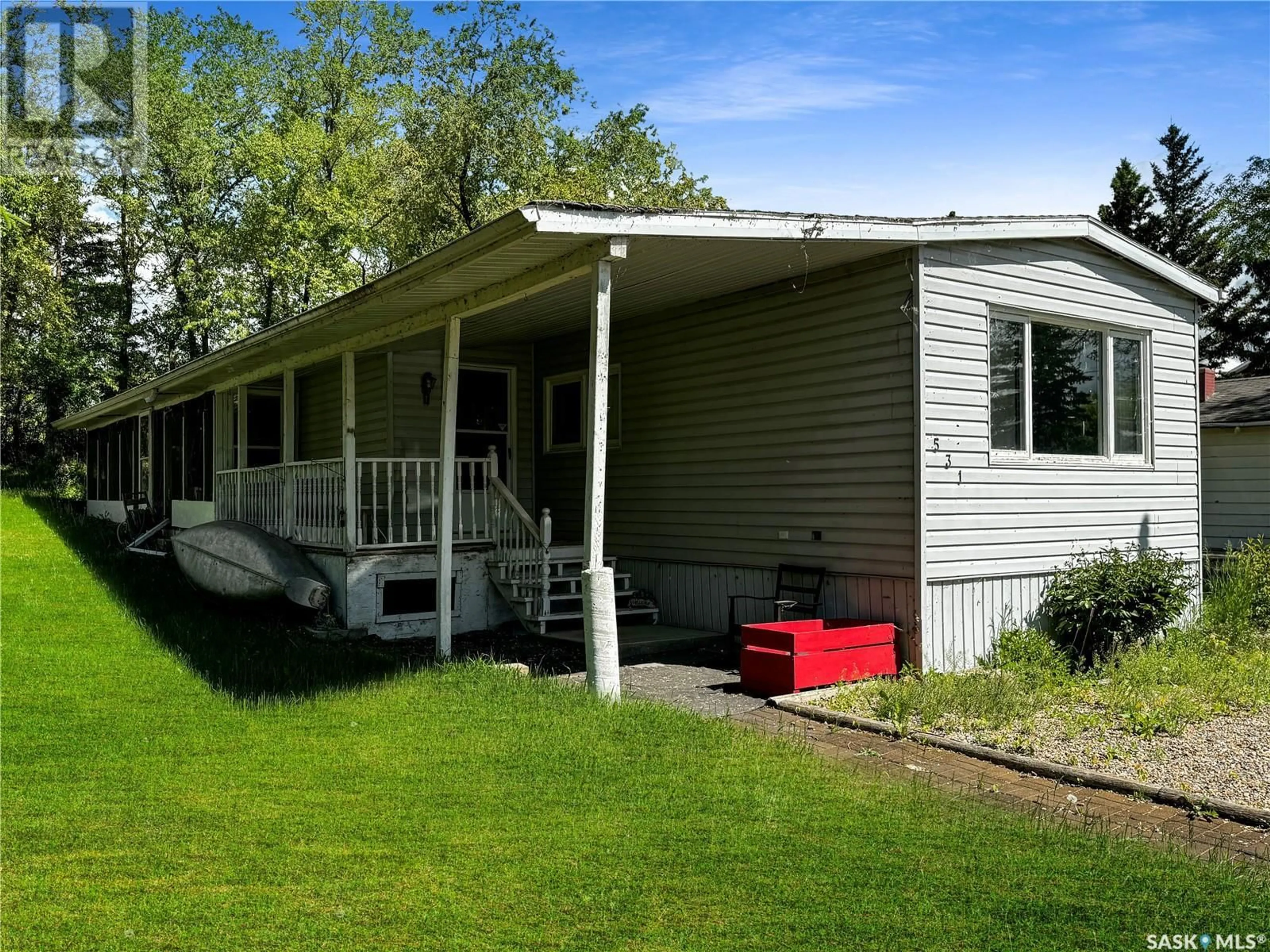 Frontside or backside of a home for 531 Poplar CRESCENT, Aquadeo Saskatchewan S0M1X0