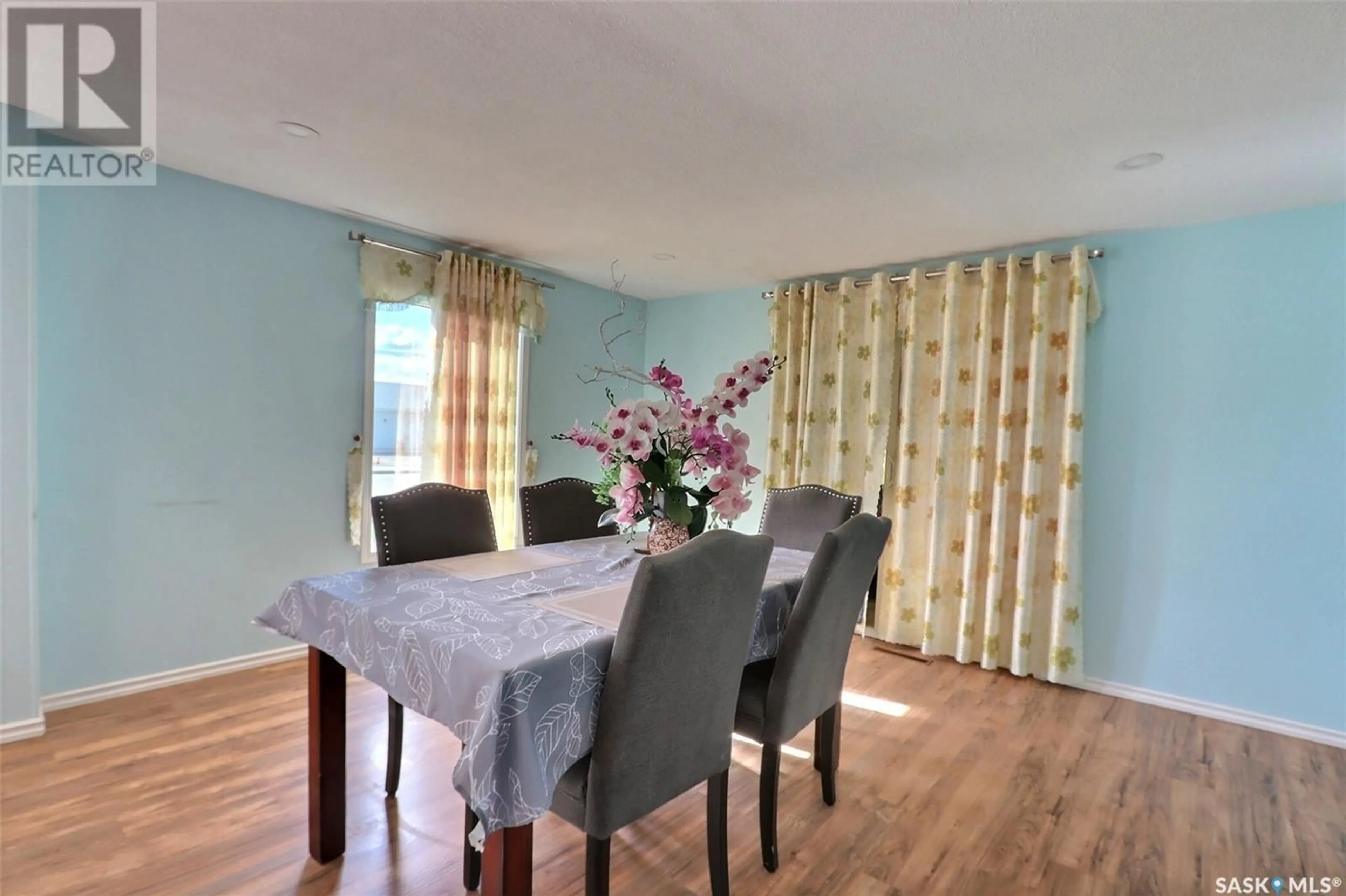 Dining room, wood/laminate floor for 108 MAIN STREET, Shellbrook Saskatchewan S0J2E0