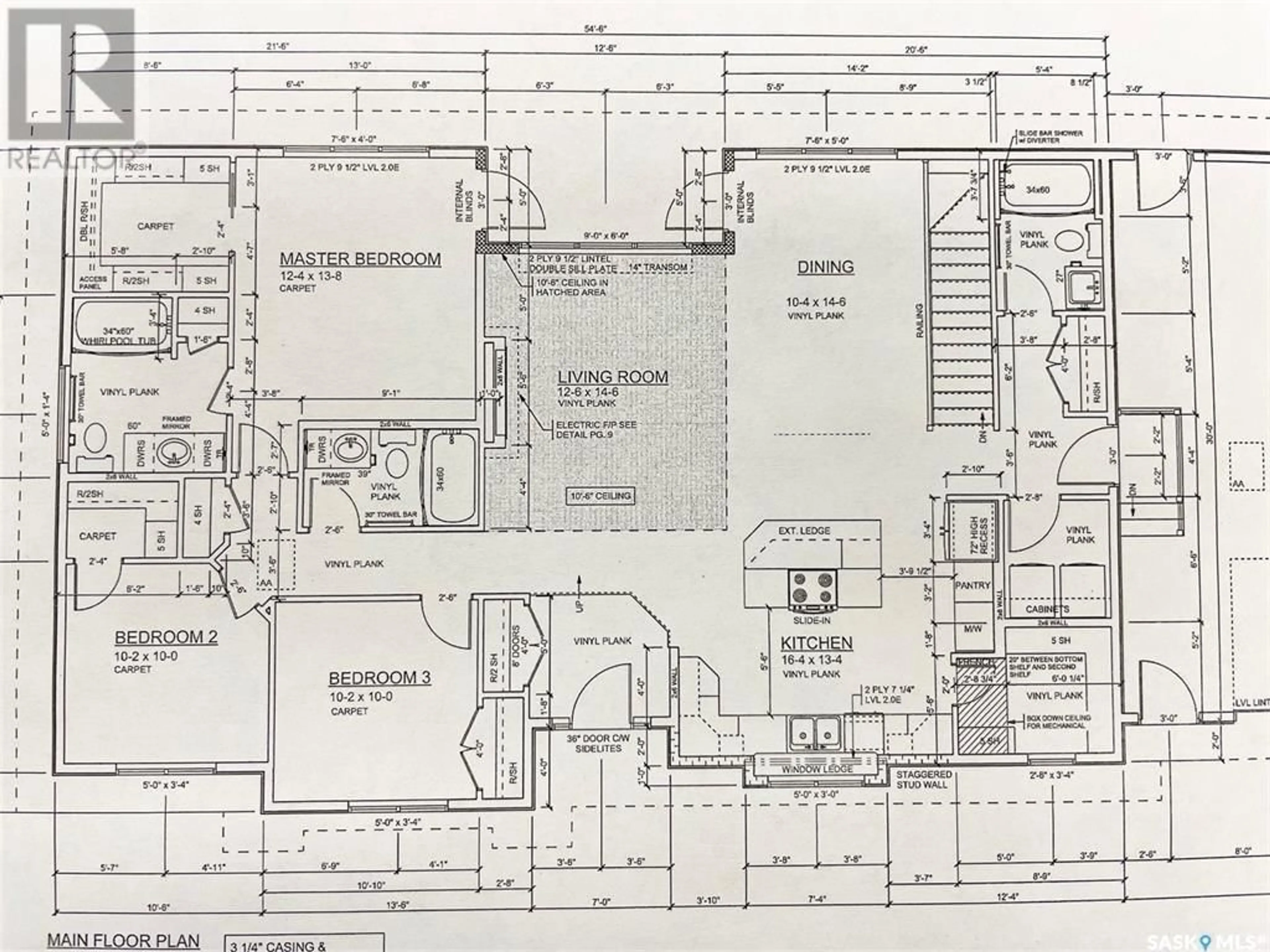 Floor plan for RM of Saltcoats Acreage, Saltcoats Saskatchewan S0A3R0