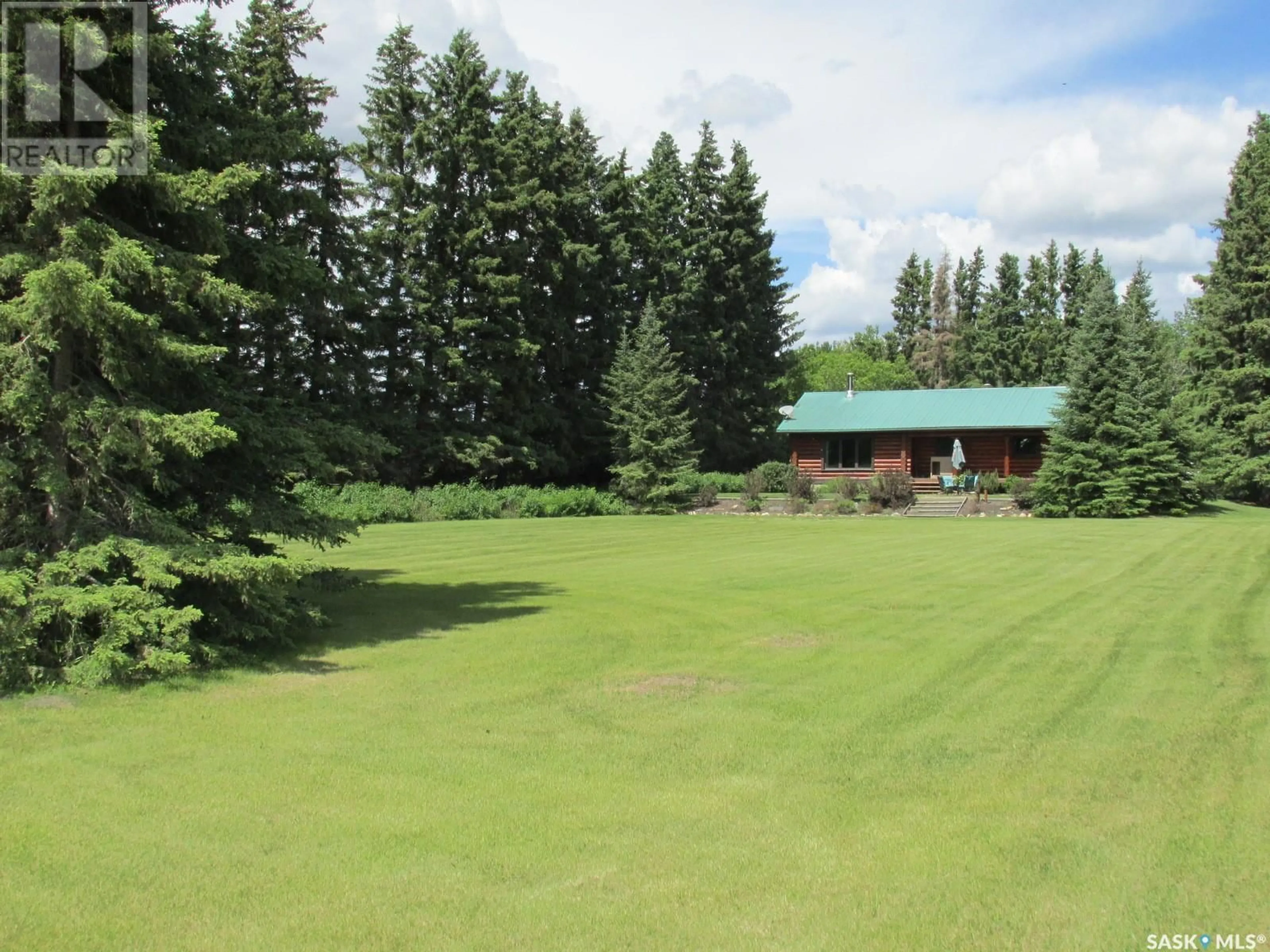 Frontside or backside of a home, cottage for Garrick Log Home Acreage, Torch River Rm No. 488 Saskatchewan S0J0Z0