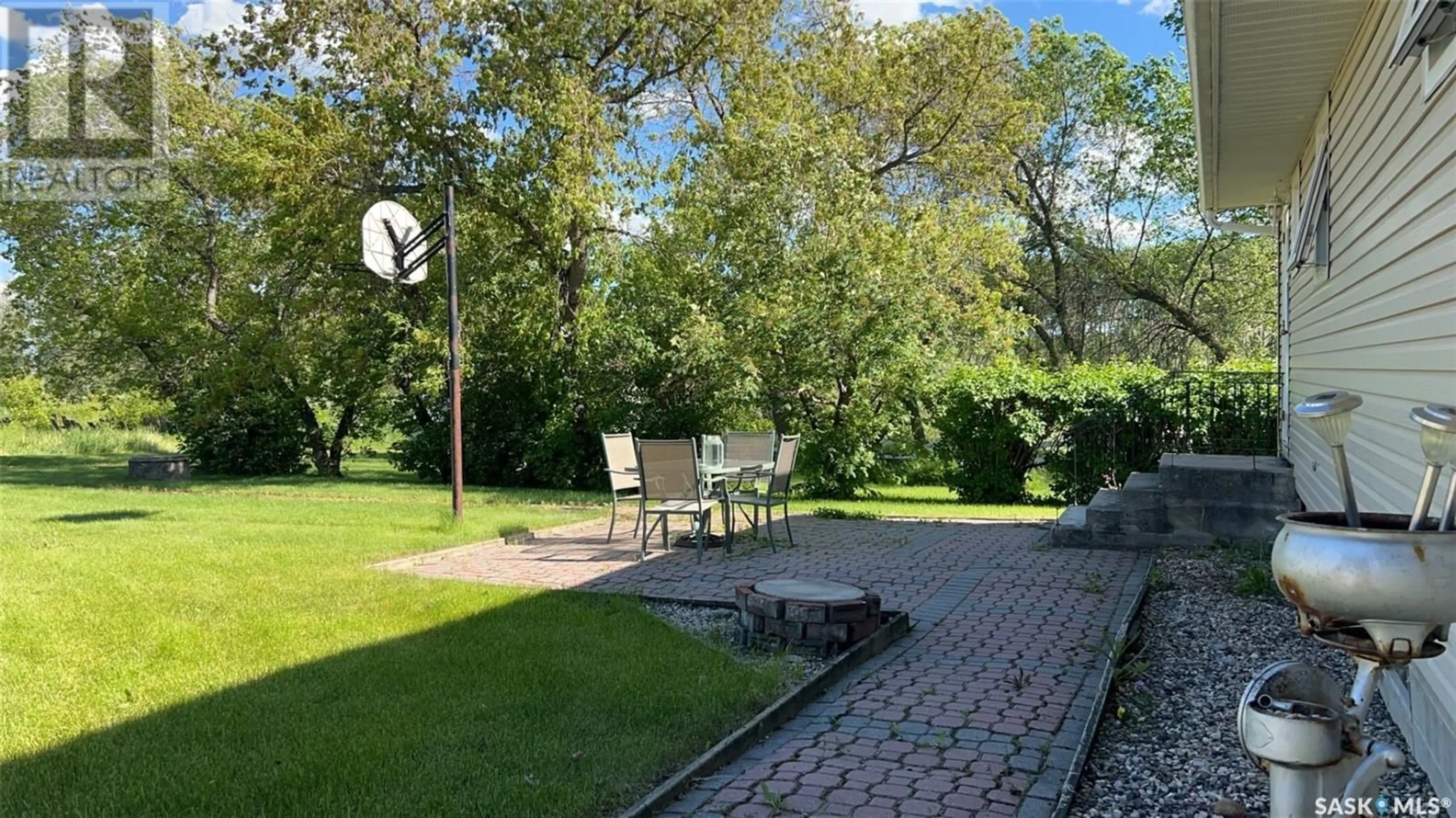 Patio for Cook Acreage, Hazel Dell Rm No. 335 Saskatchewan S0A1G0