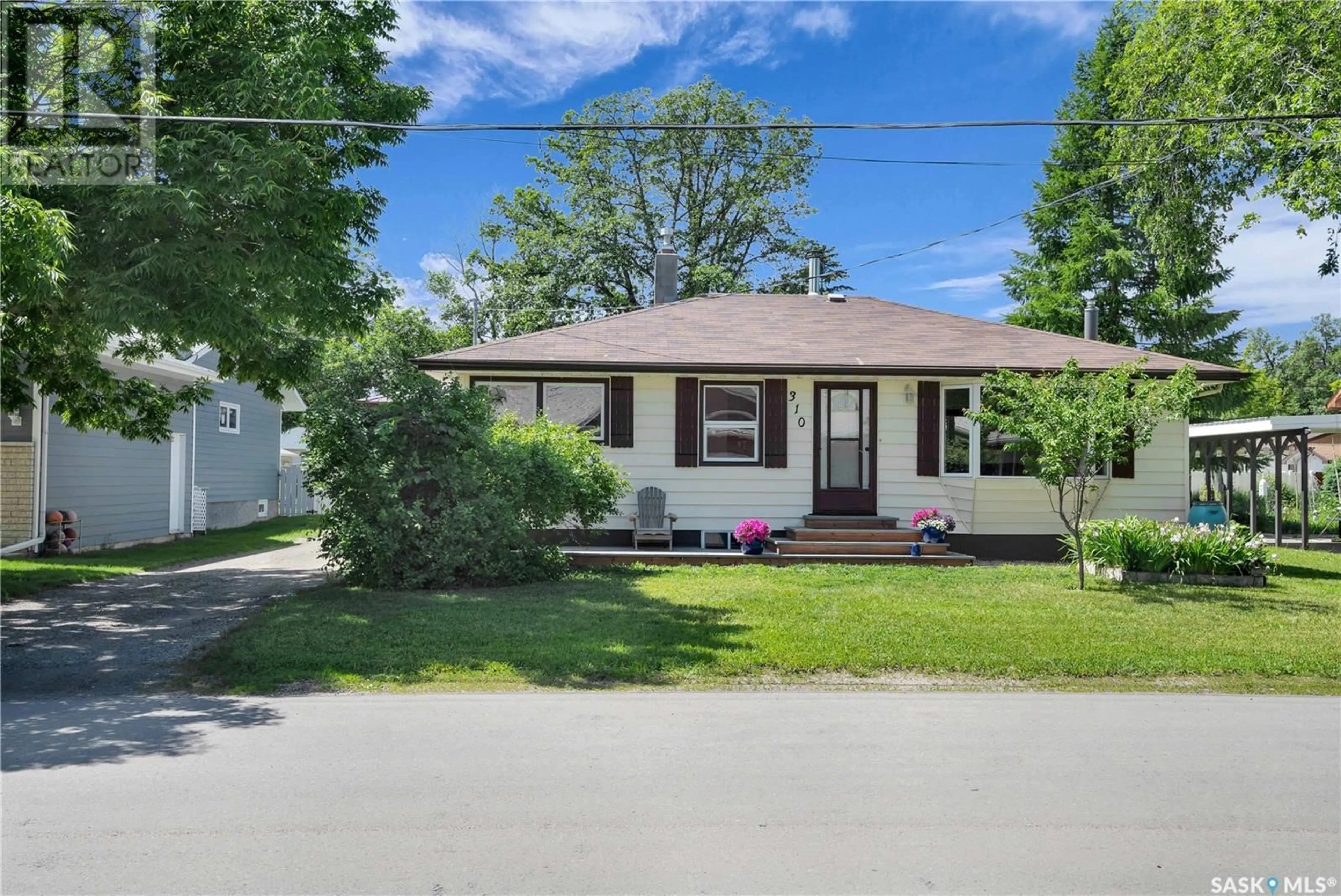 Frontside or backside of a home for 310 Ross STREET, Lumsden Saskatchewan S0G3C0