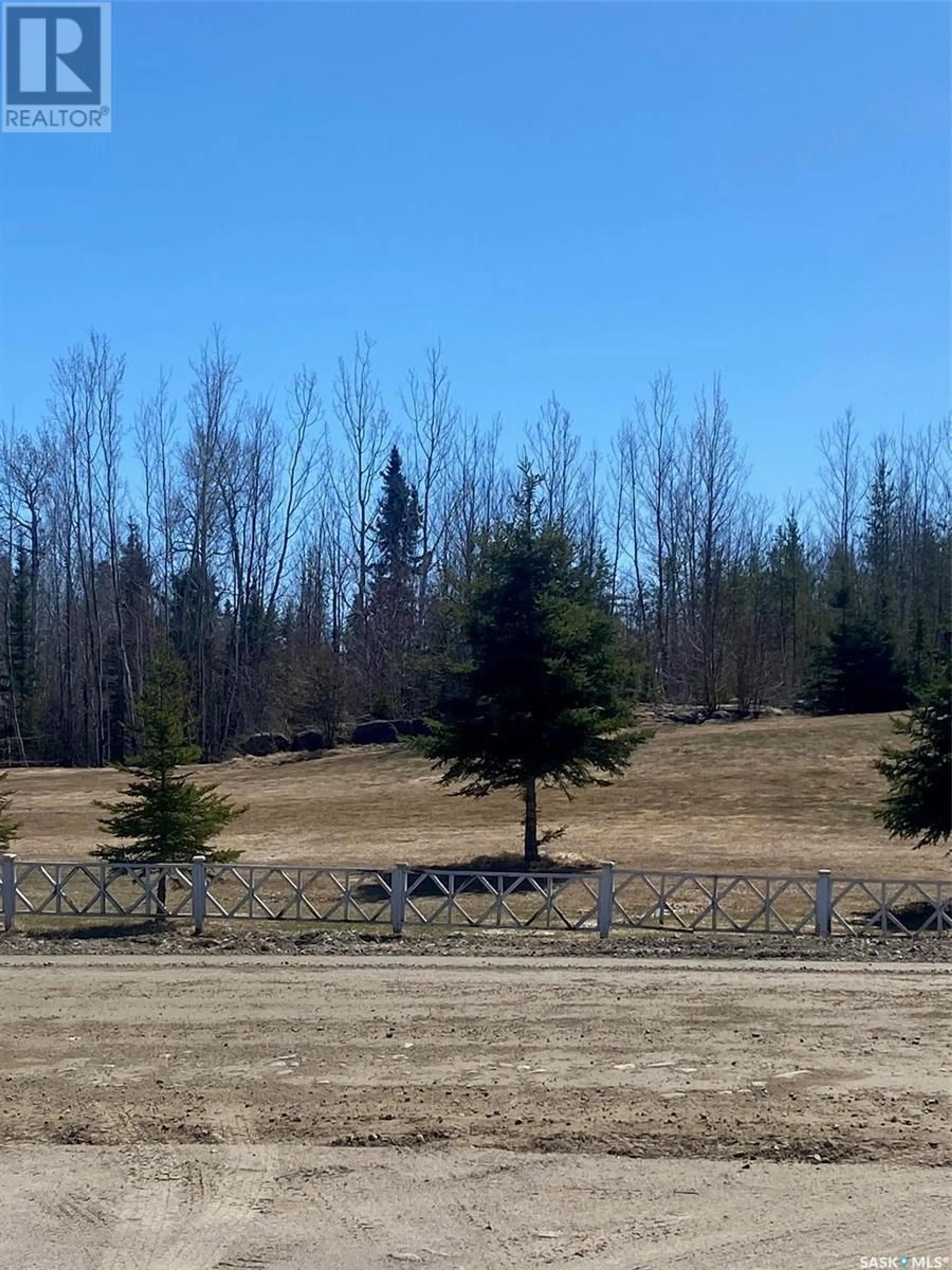 A pic from outside/outdoor area/front of a property/back of a property/a pic from drone, forest/trees view for WALLY HUNT DRIVE, La Ronge Saskatchewan S0J1L0