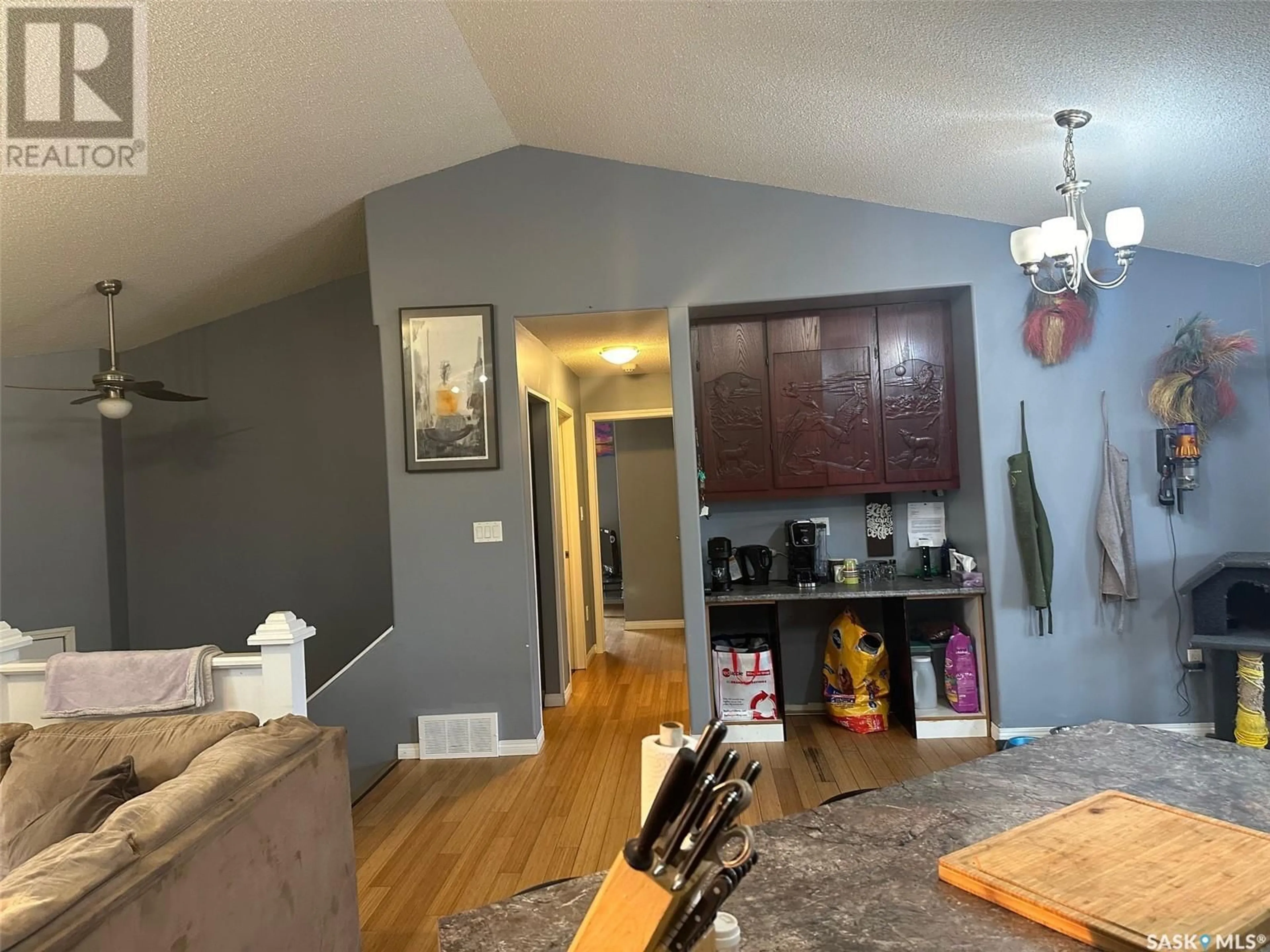 Open concept kitchen, unknown for 1303 STUDER STREET, La Ronge Saskatchewan S0J1L0