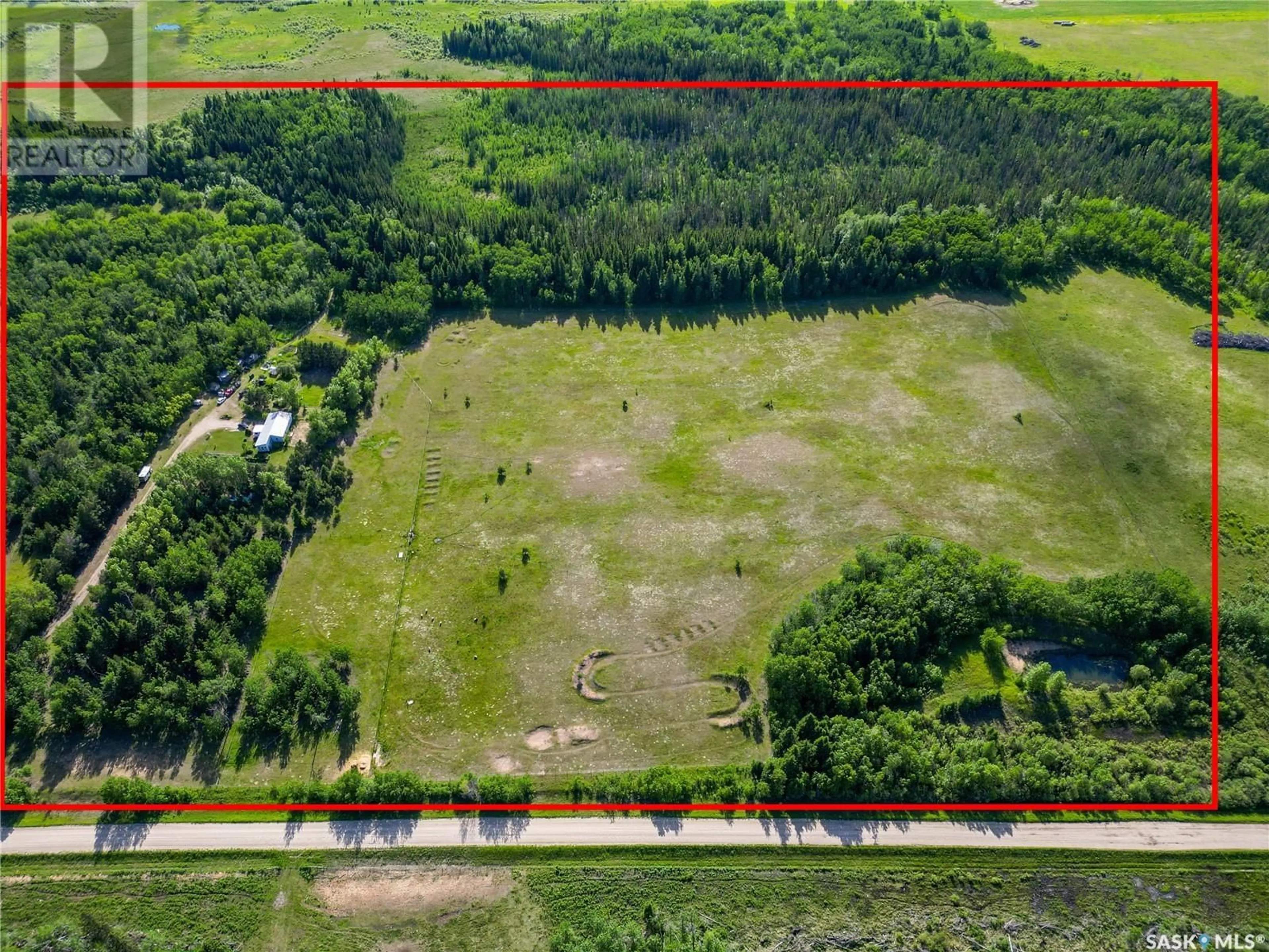 Fenced yard for Forrest Road Acreage, Buckland Rm No. 491 Saskatchewan S6V5R3