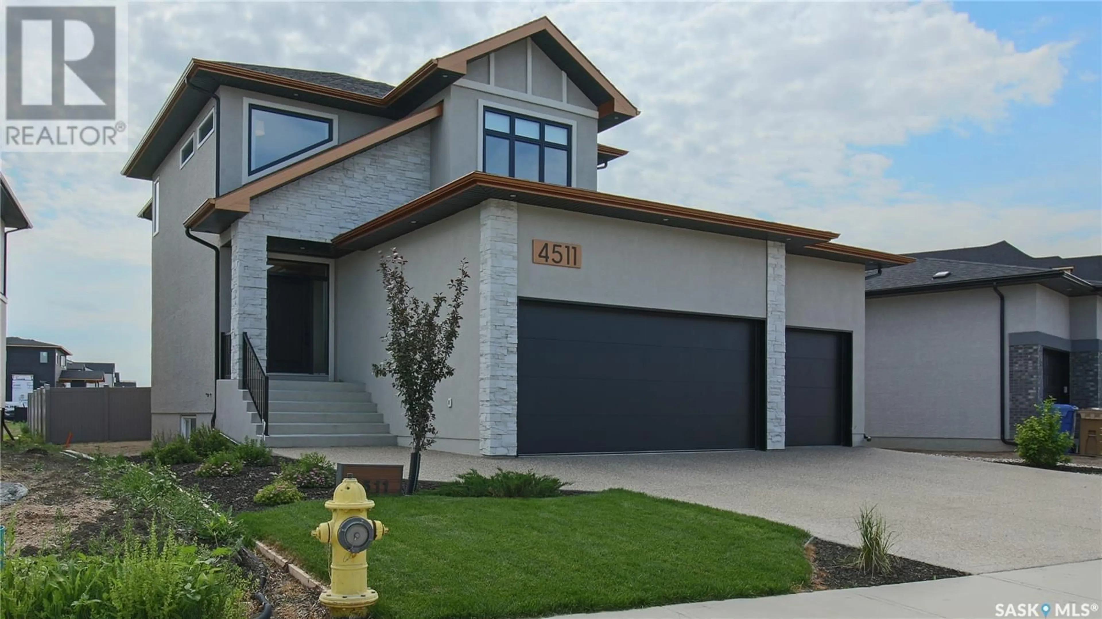 Frontside or backside of a home for 4511 Chuka DRIVE, Regina Saskatchewan S4V3V5