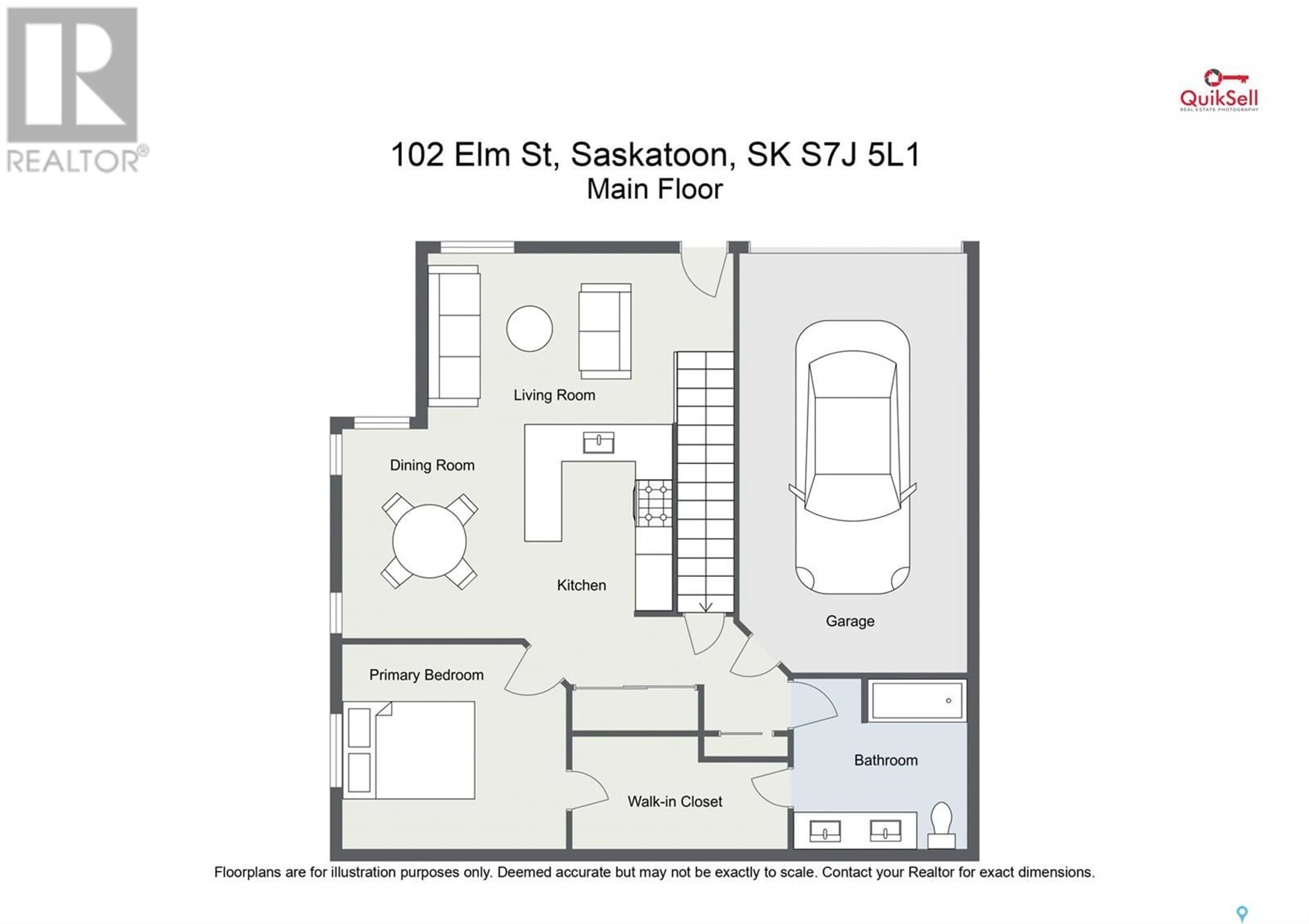Floor plan for 12 102 Elm STREET, Saskatoon Saskatchewan S7J5L1