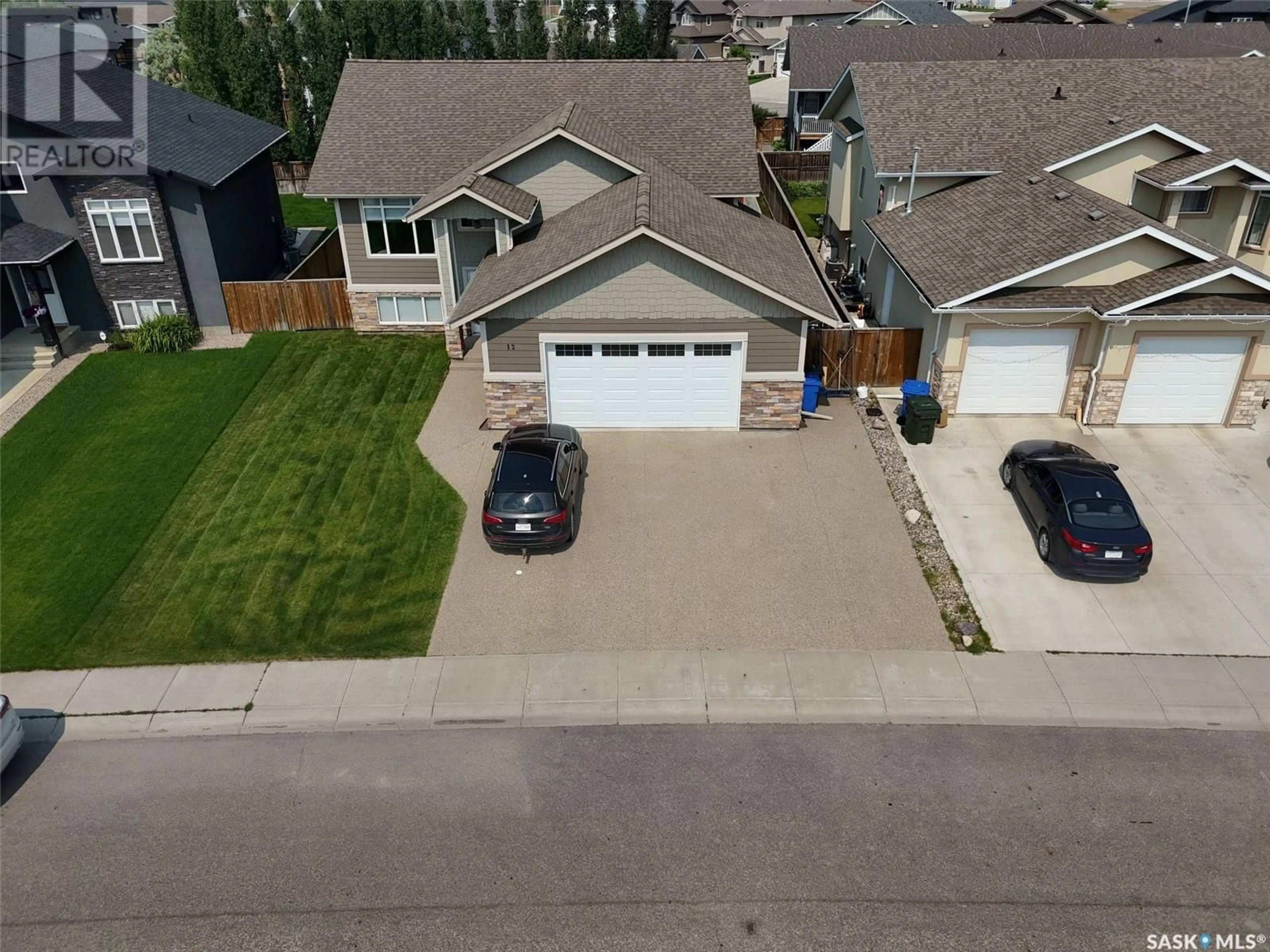 Frontside or backside of a home for 12 Smiley DRIVE, Prince Albert Saskatchewan S6X0B3