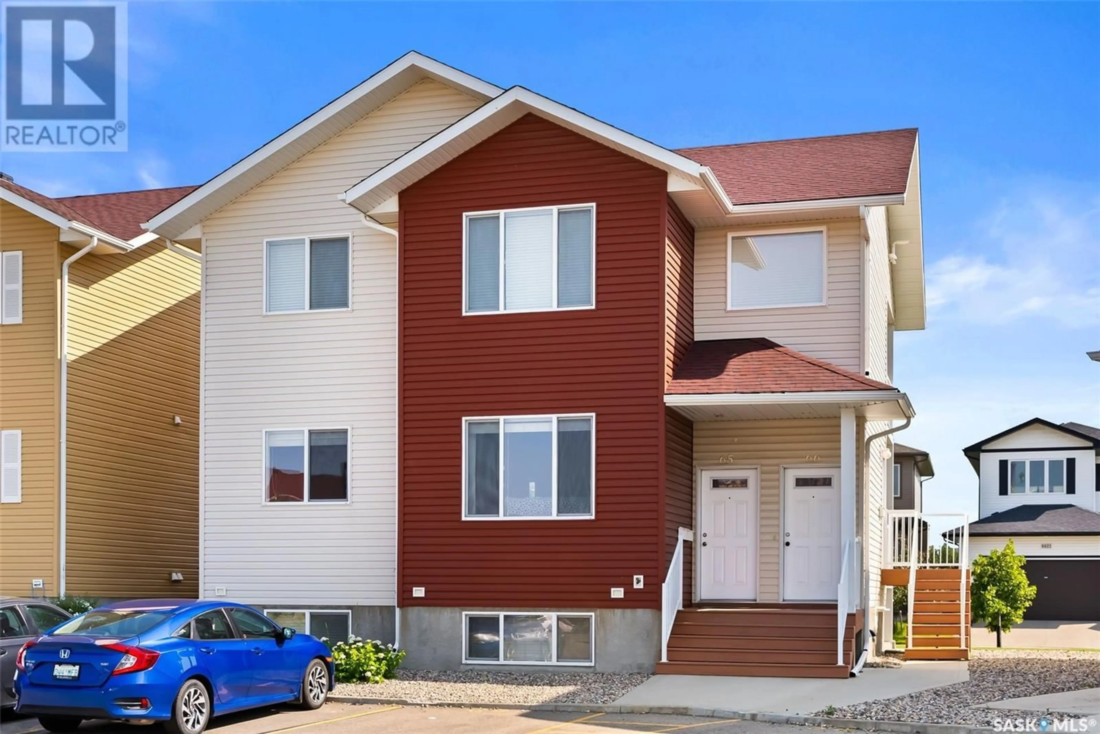 A pic from exterior of the house or condo for 65 5004 James Hill ROAD, Regina Saskatchewan S4W0E8