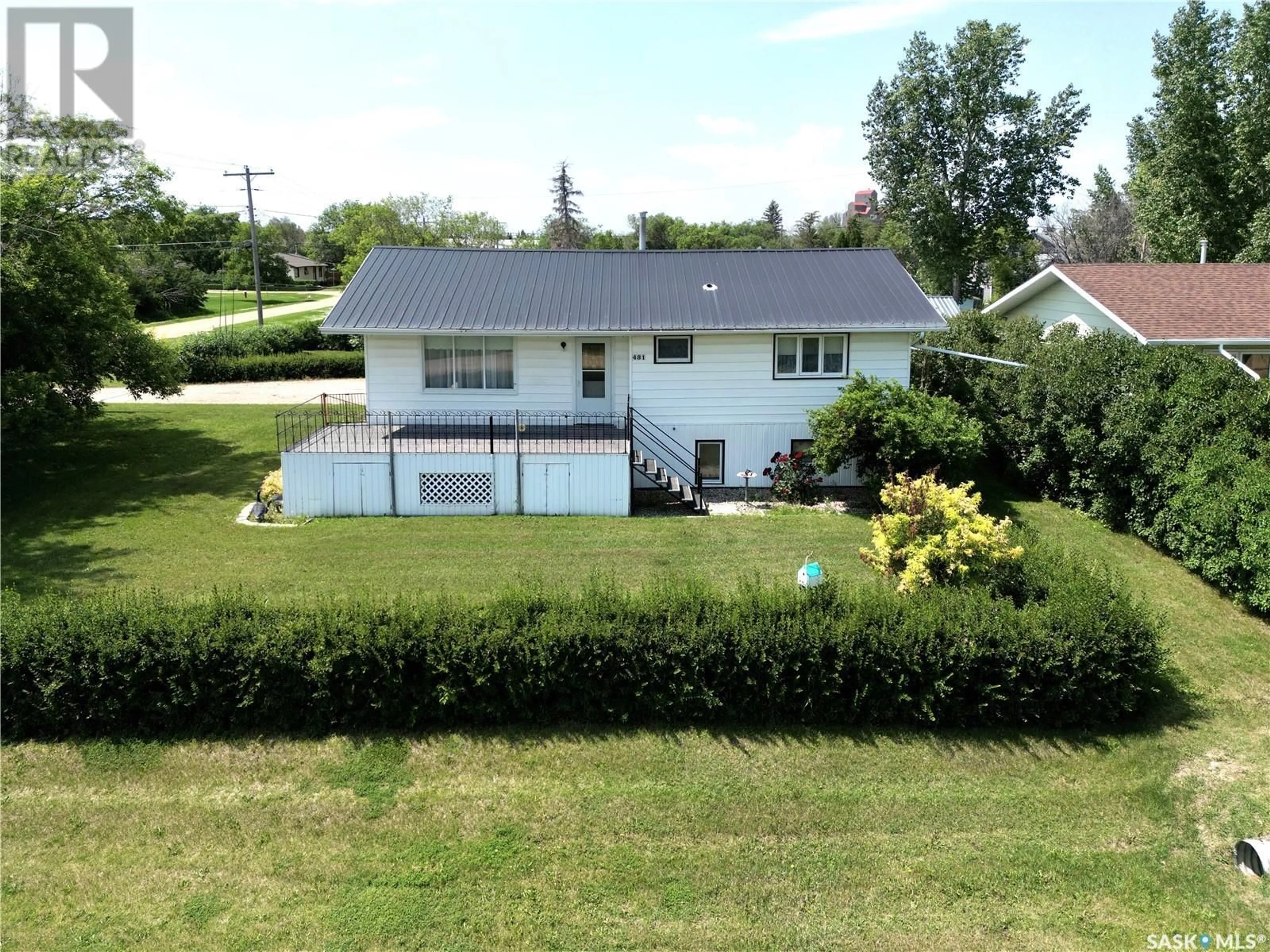 Frontside or backside of a home for 481 Caldwell AVENUE, Craik Saskatchewan S0G0V0