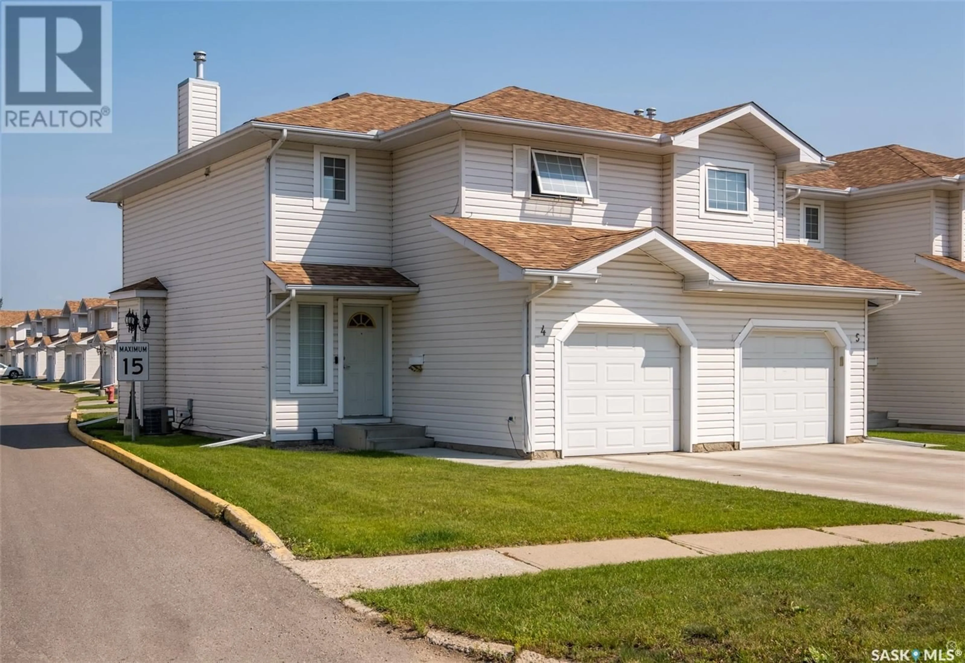 Frontside or backside of a home for #4 1620 Olive Diefenbaker DRIVE, Prince Albert Saskatchewan S6X1C5